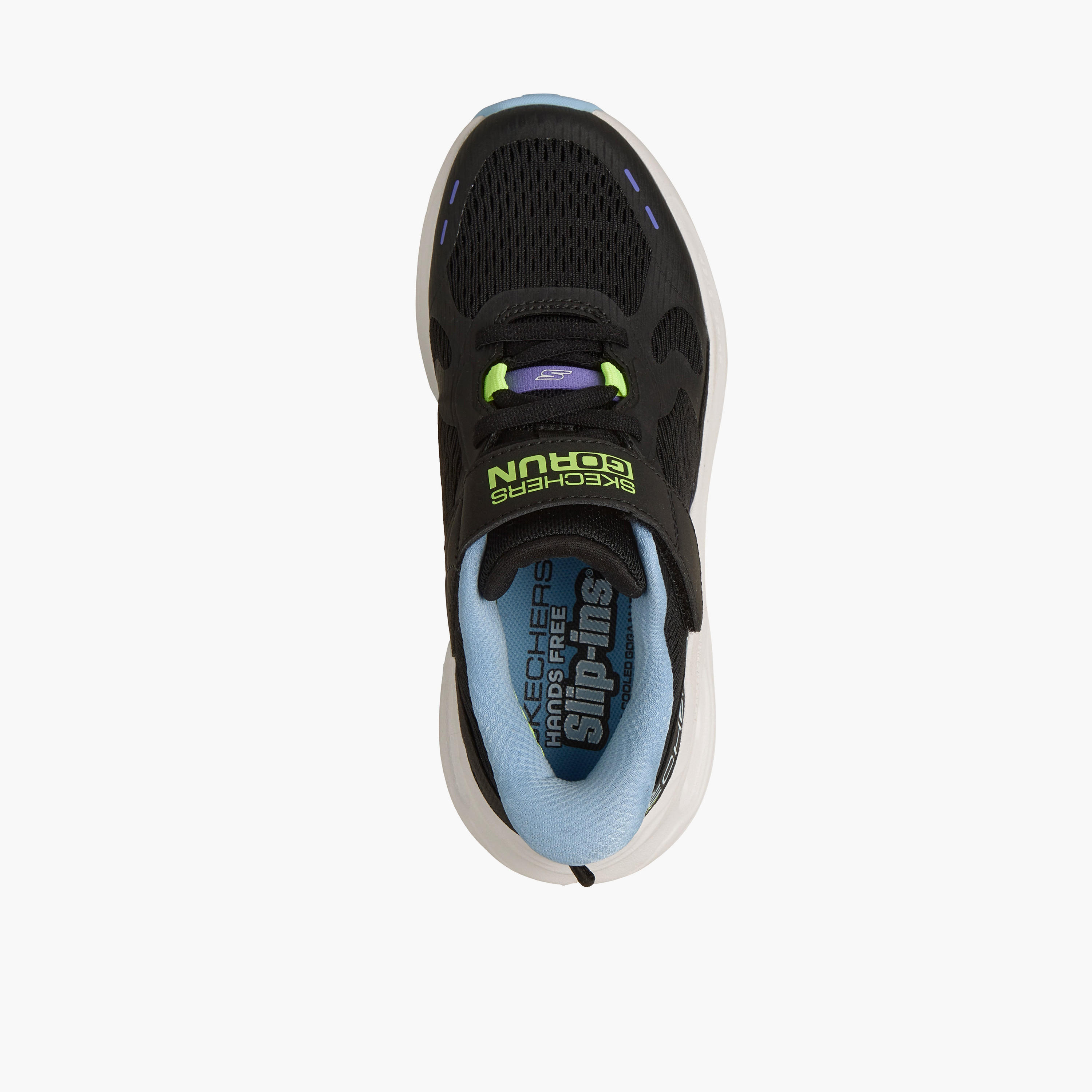 Skechers Girls MAX CUSHIONING GLIDE-STEP Hook & Loop Sneakers-girls-shoes-sports-image-2