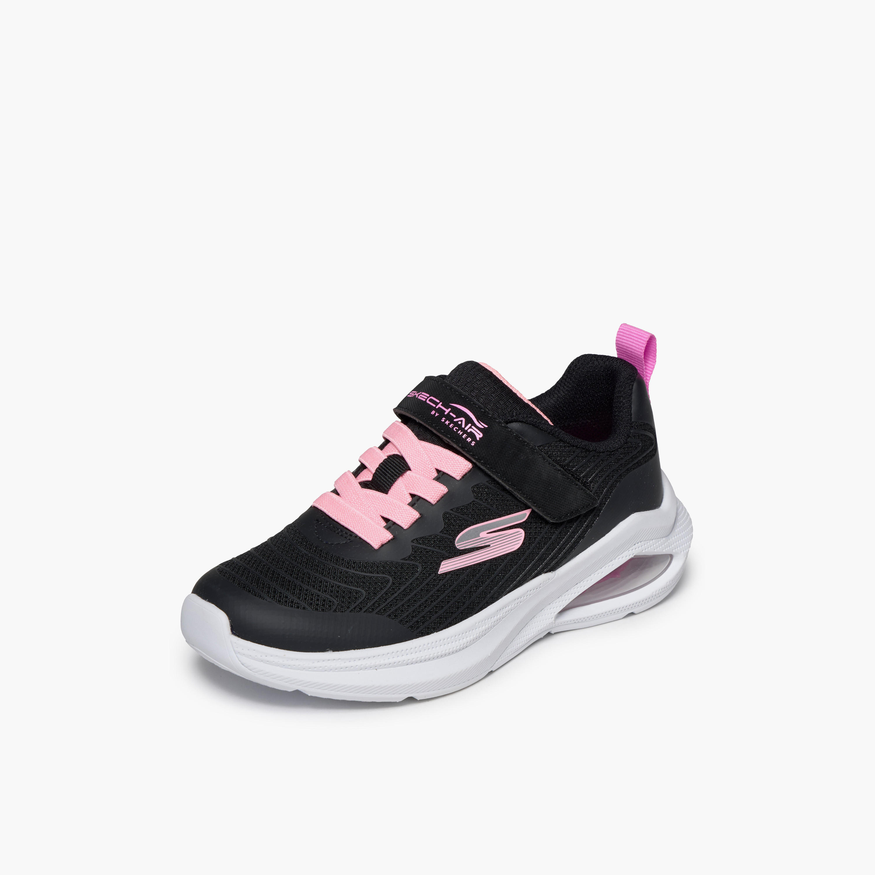 Skechers Girls MICROSPEC MAX VELOCITY Hook & Loop Sneakers-girls-shoes-sports-image-4