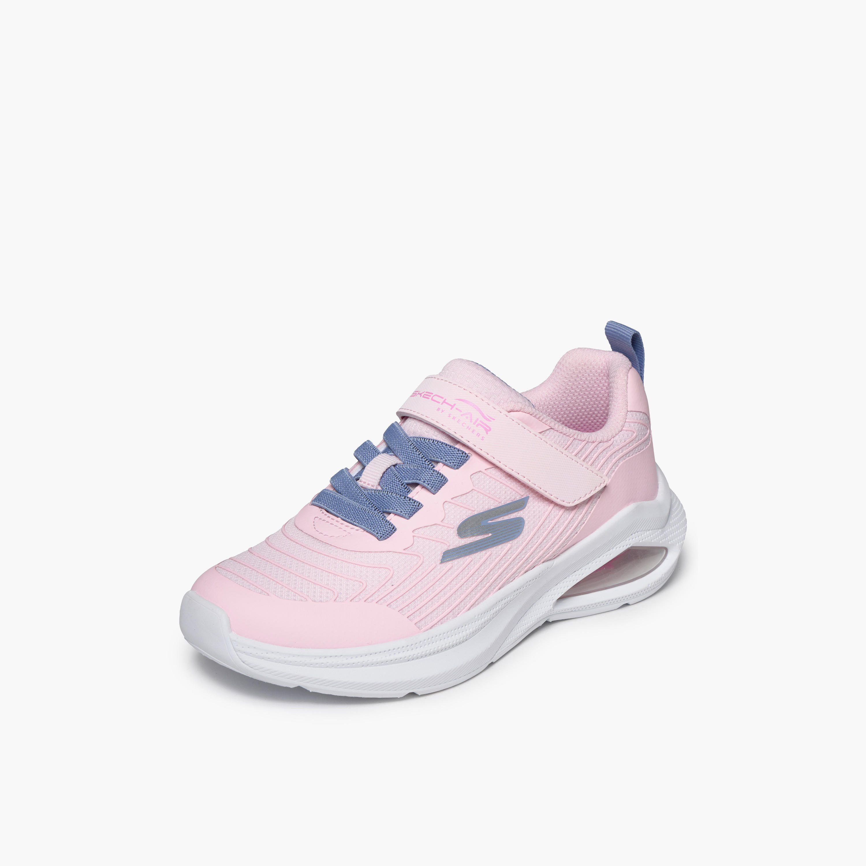 Skechers Girls MICROSPEC MAX VELOCITY Hook & Loop Sneakers-girls-shoes-sports-image-4