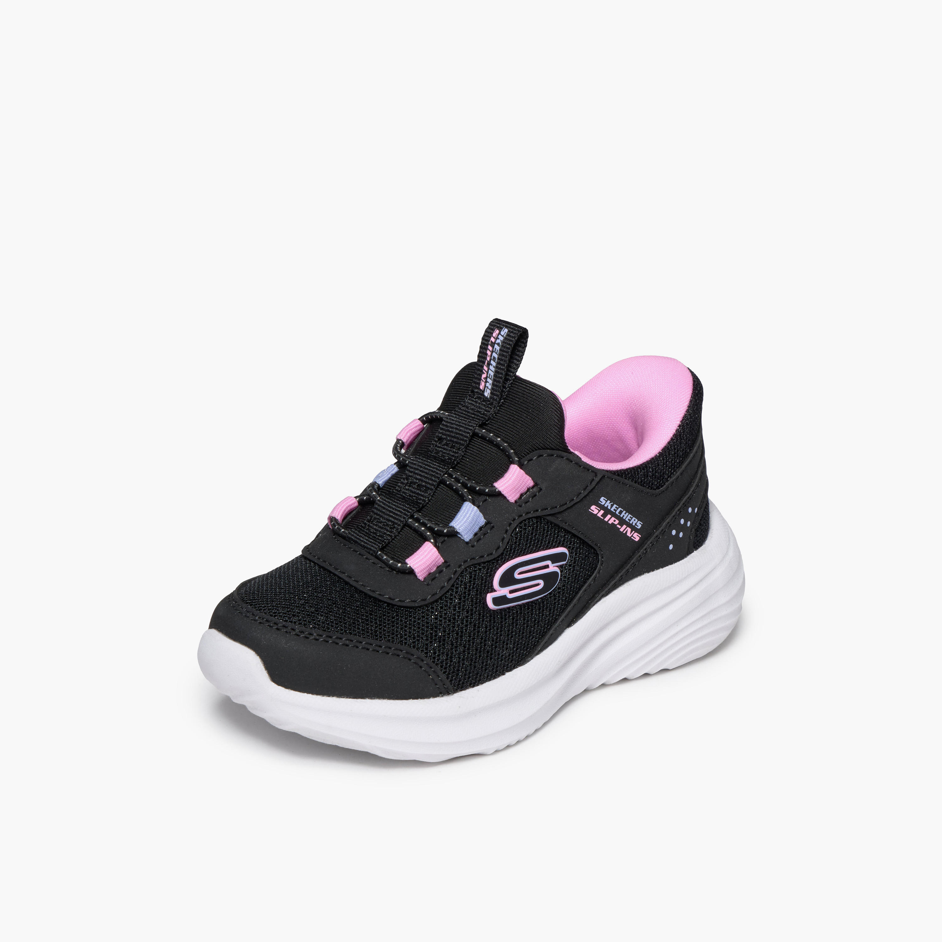 Skechers Girls BOUNDER PRO Slip-On Sneakers-baby-girls-shoes-closedshoes-image-4