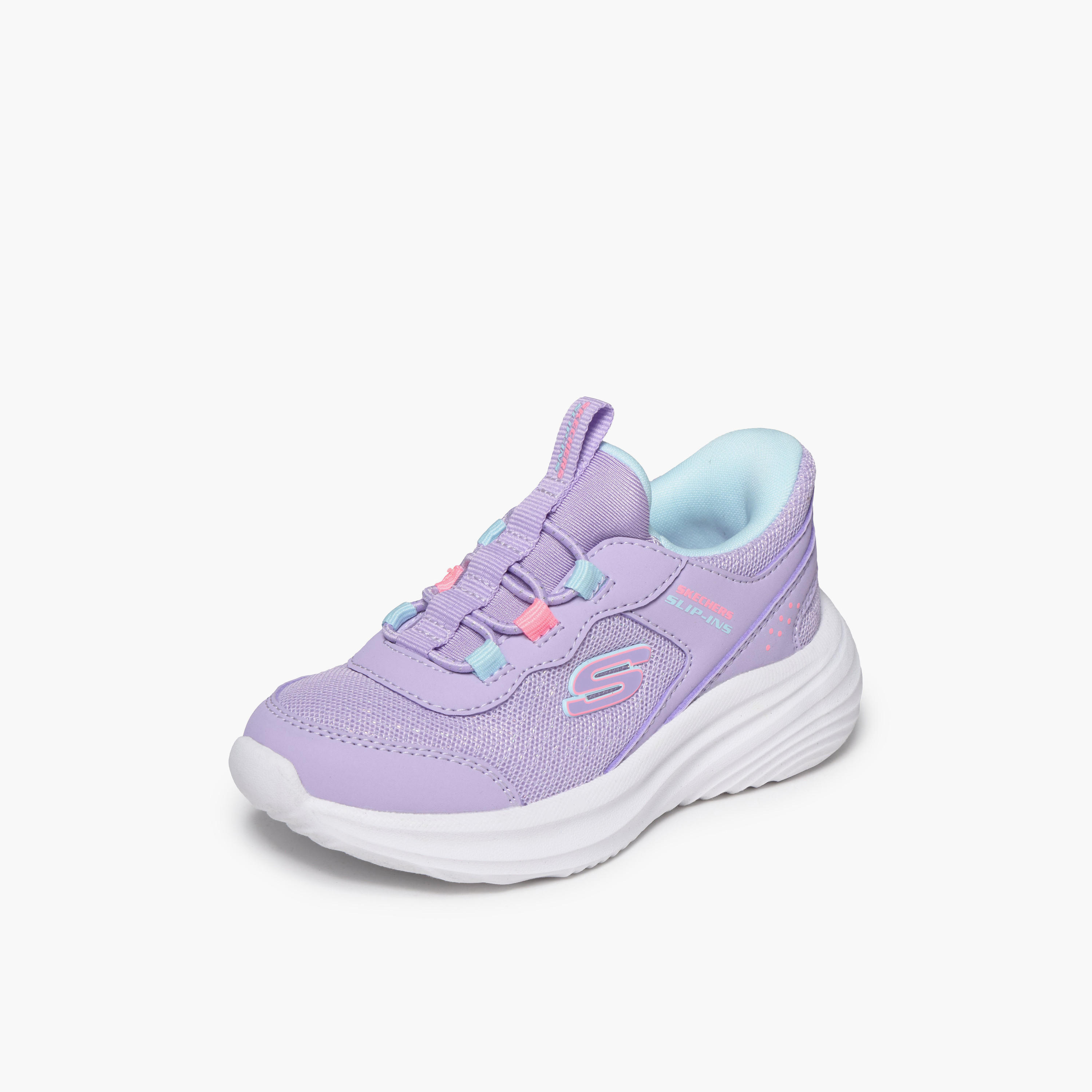 Skechers Girls BOUNDER PRO Slip-On Sneakers-baby-girls-shoes-closedshoes-image-4