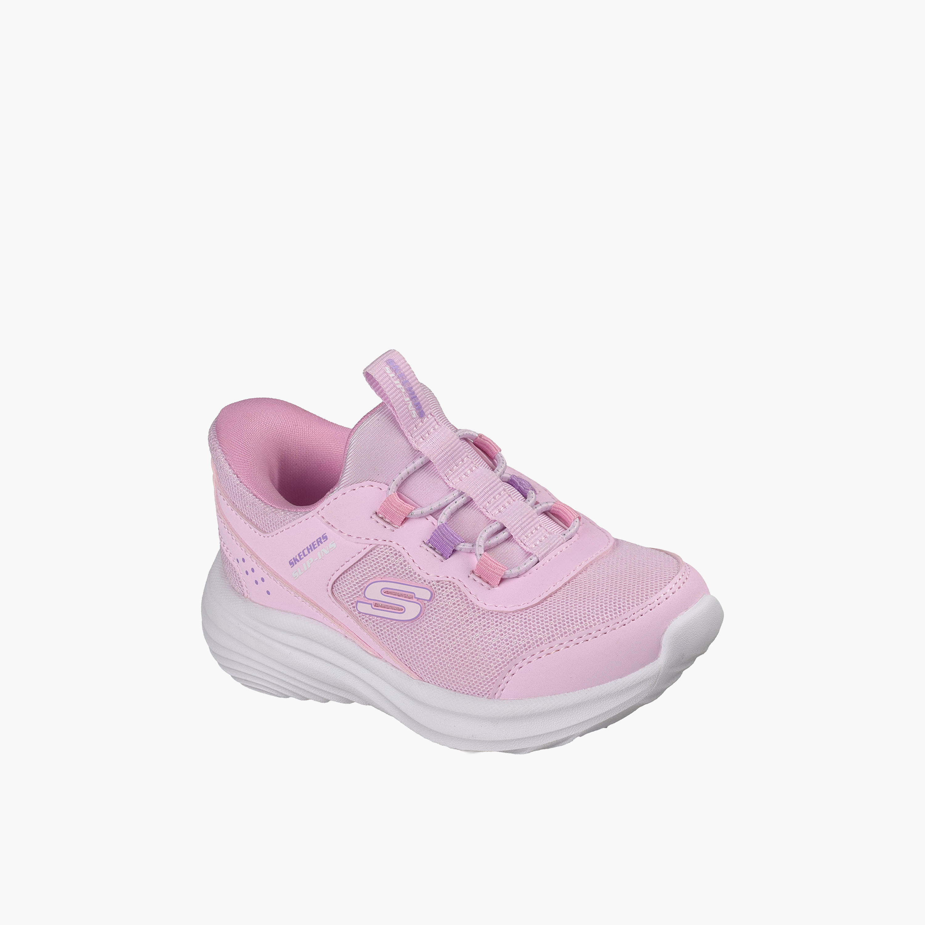 Skechers Girls BOUNDER PRO Slip-On Sneakers-baby-girls-shoes-closedshoes-image-1