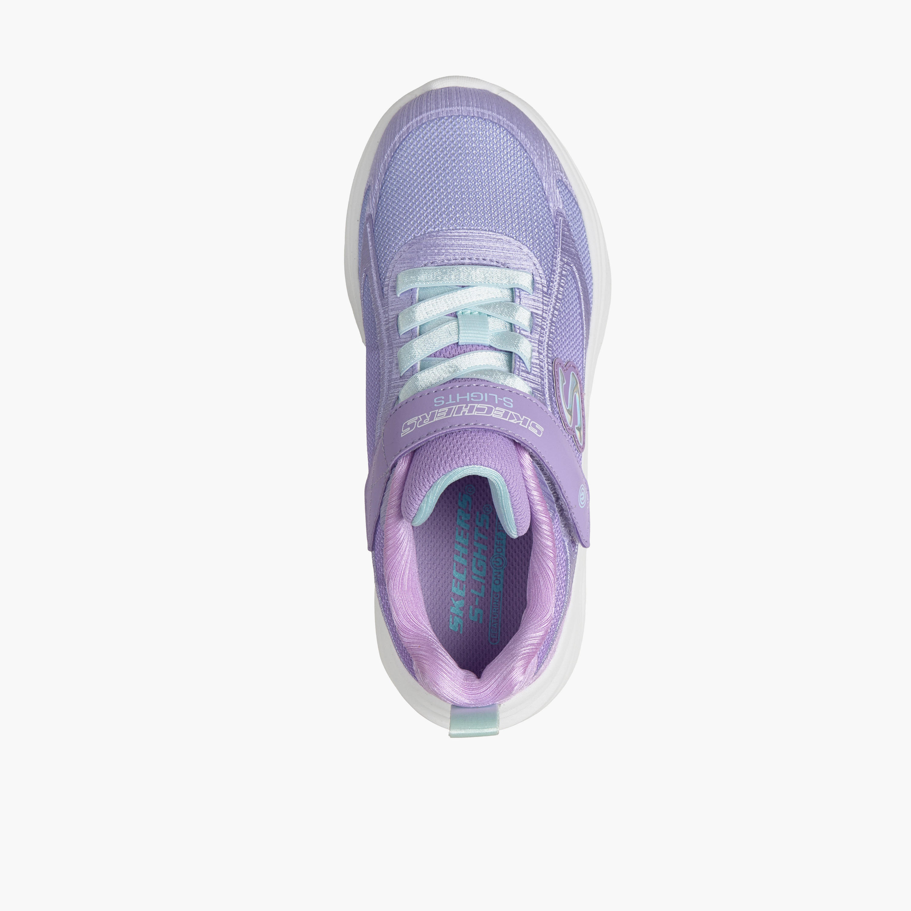 حذاء سنيكرز بشريط إغلاق لاصق سولا جلو 2.0 للبنات من سكيتشرز-girls-shoes-sneakers-image-3