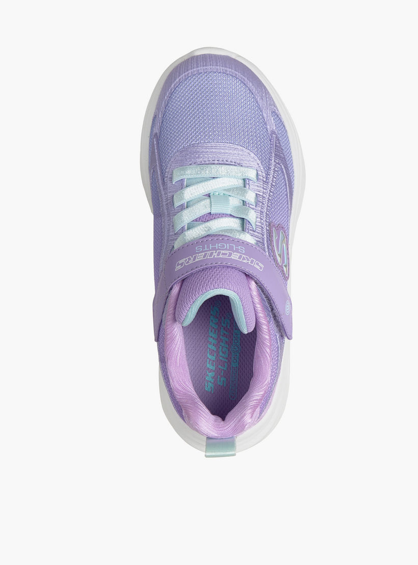 حذاء سنيكرز بشريط إغلاق لاصق سولا جلو 2.0 للبنات من سكيتشرز-girls-shoes-sneakers-image-3