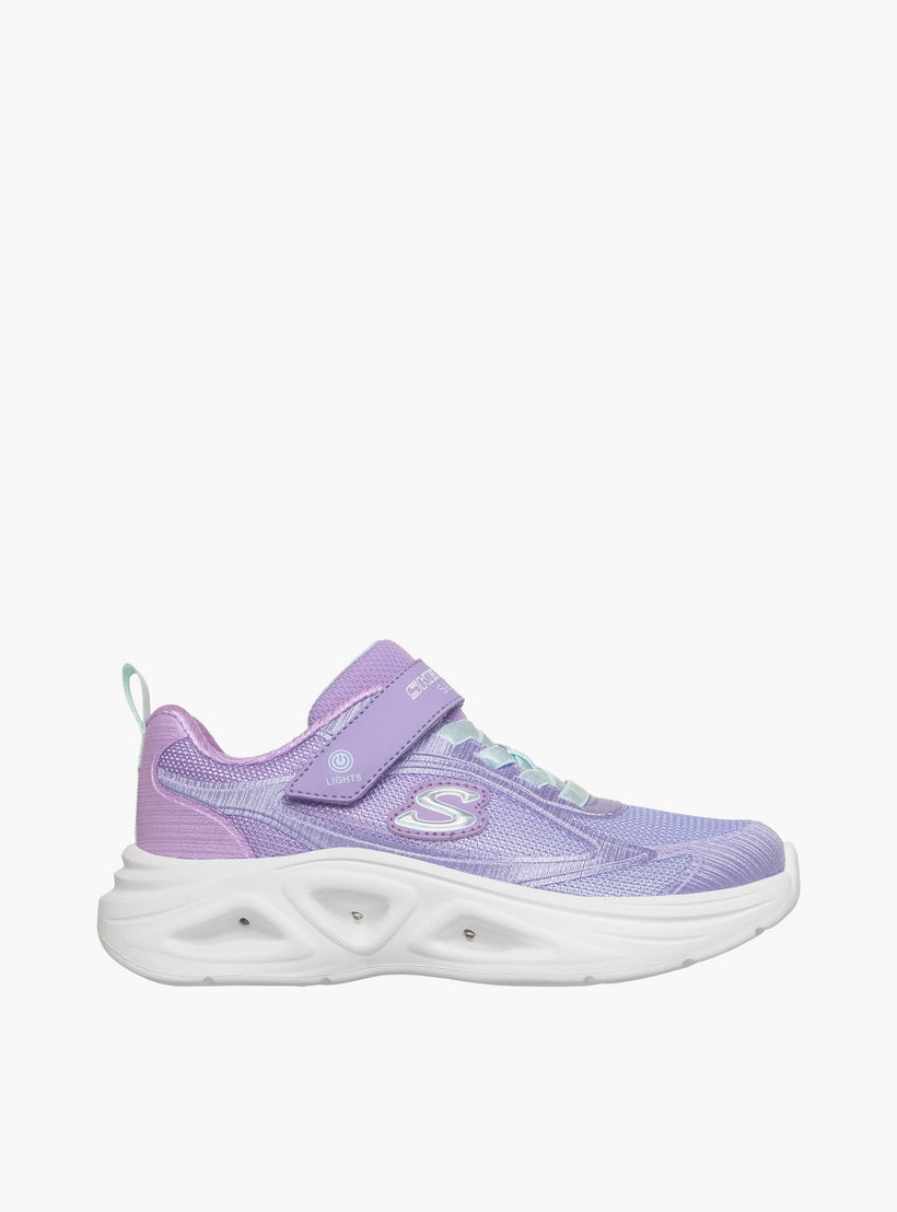 حذاء سنيكرز بشريط إغلاق لاصق سولا جلو 2.0 للبنات من سكيتشرز-girls-shoes-sneakers-image-4