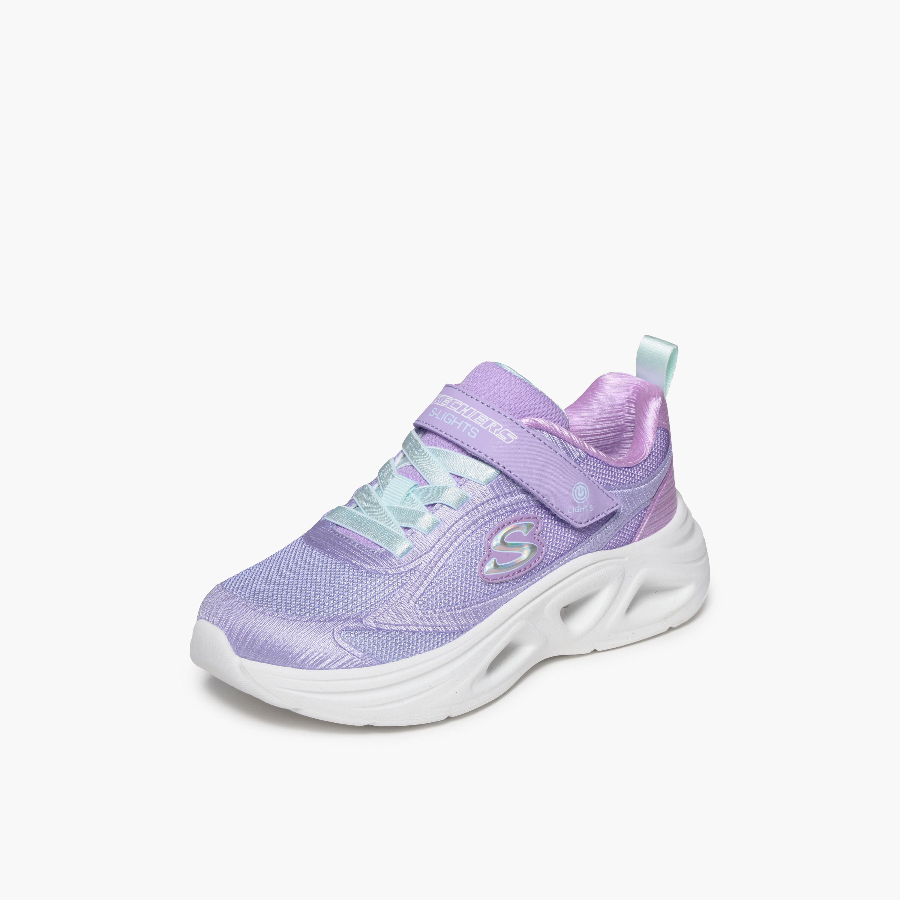حذاء سنيكرز بشريط إغلاق لاصق سولا جلو 2.0 للبنات من سكيتشرز-girls-shoes-sneakers-image-5
