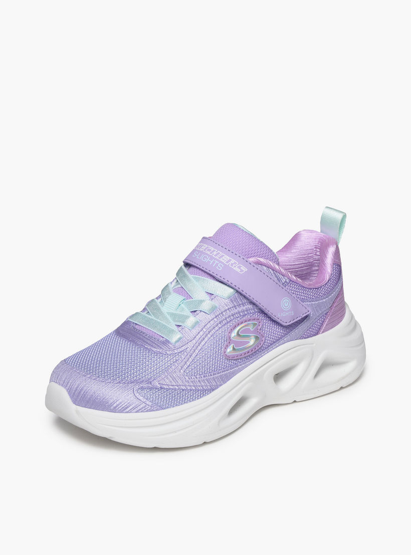 حذاء سنيكرز بشريط إغلاق لاصق سولا جلو 2.0 للبنات من سكيتشرز-girls-shoes-sneakers-image-5