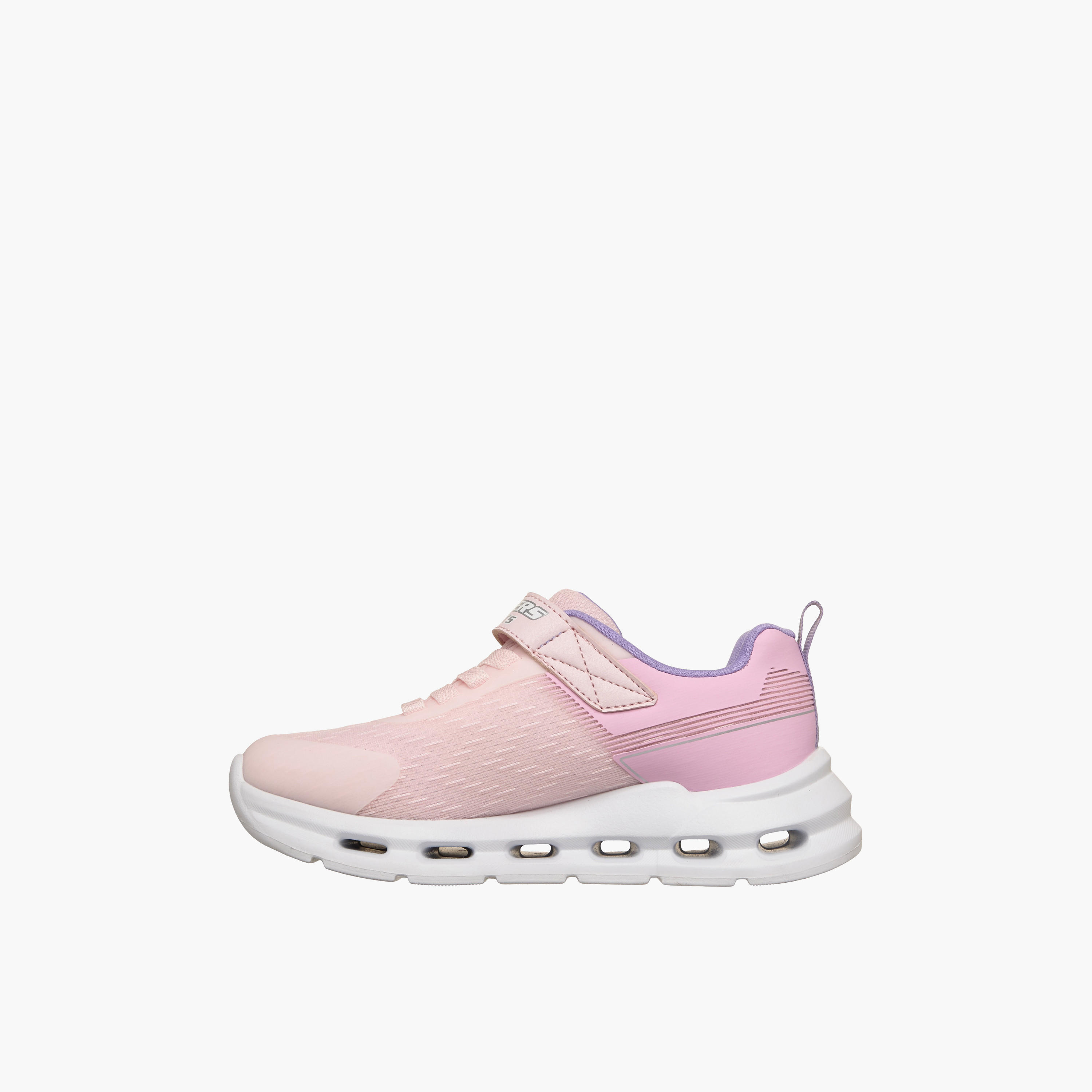 Skechers Girls GLIDE-STEP LIGHTS Hook & Loop Light-Up Ankle Sneakers-girls-shoes-sports-image-6