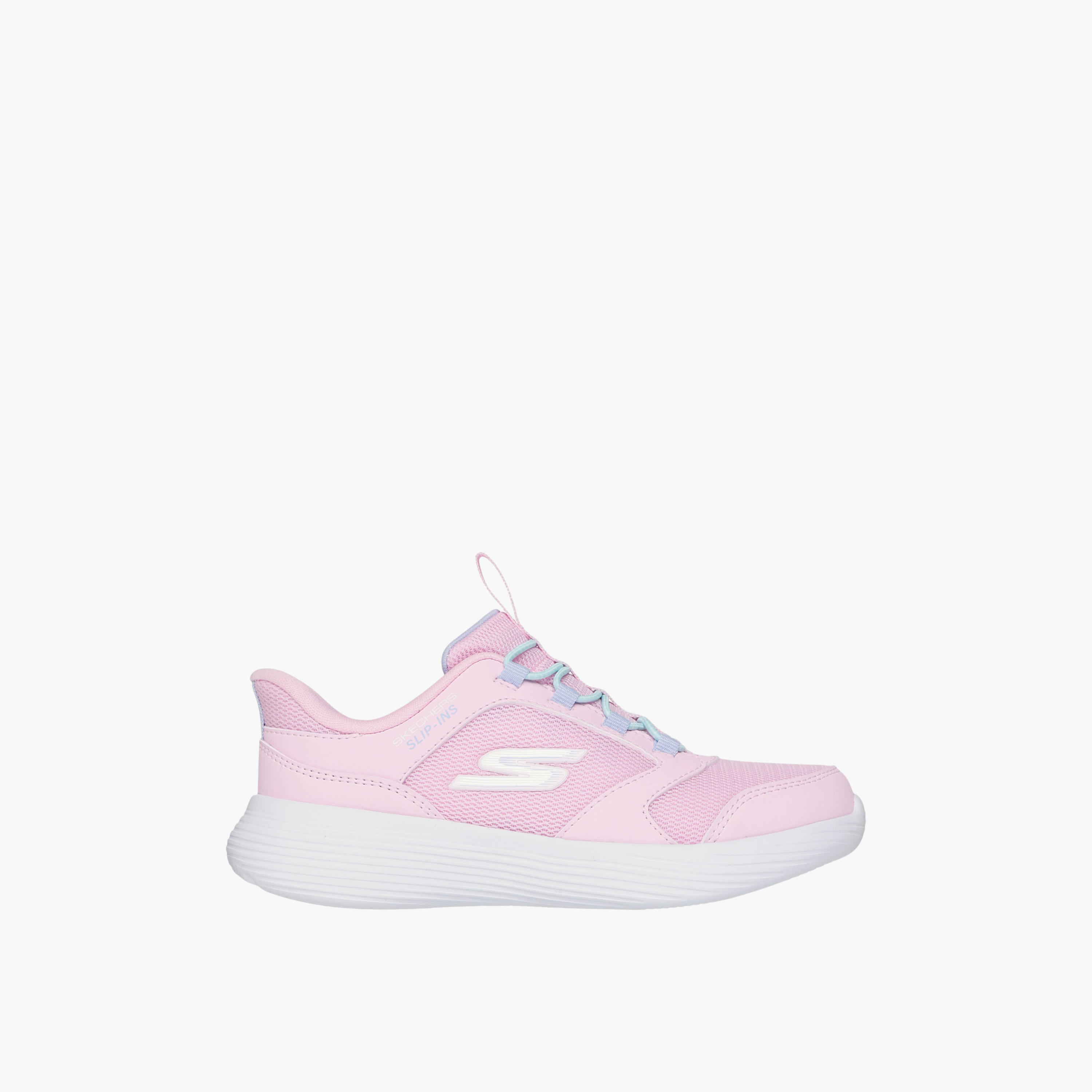 Skechers Girls Go Run 400 V2 Lace-Up Walking Shoes-girls-shoes-sports-image-2