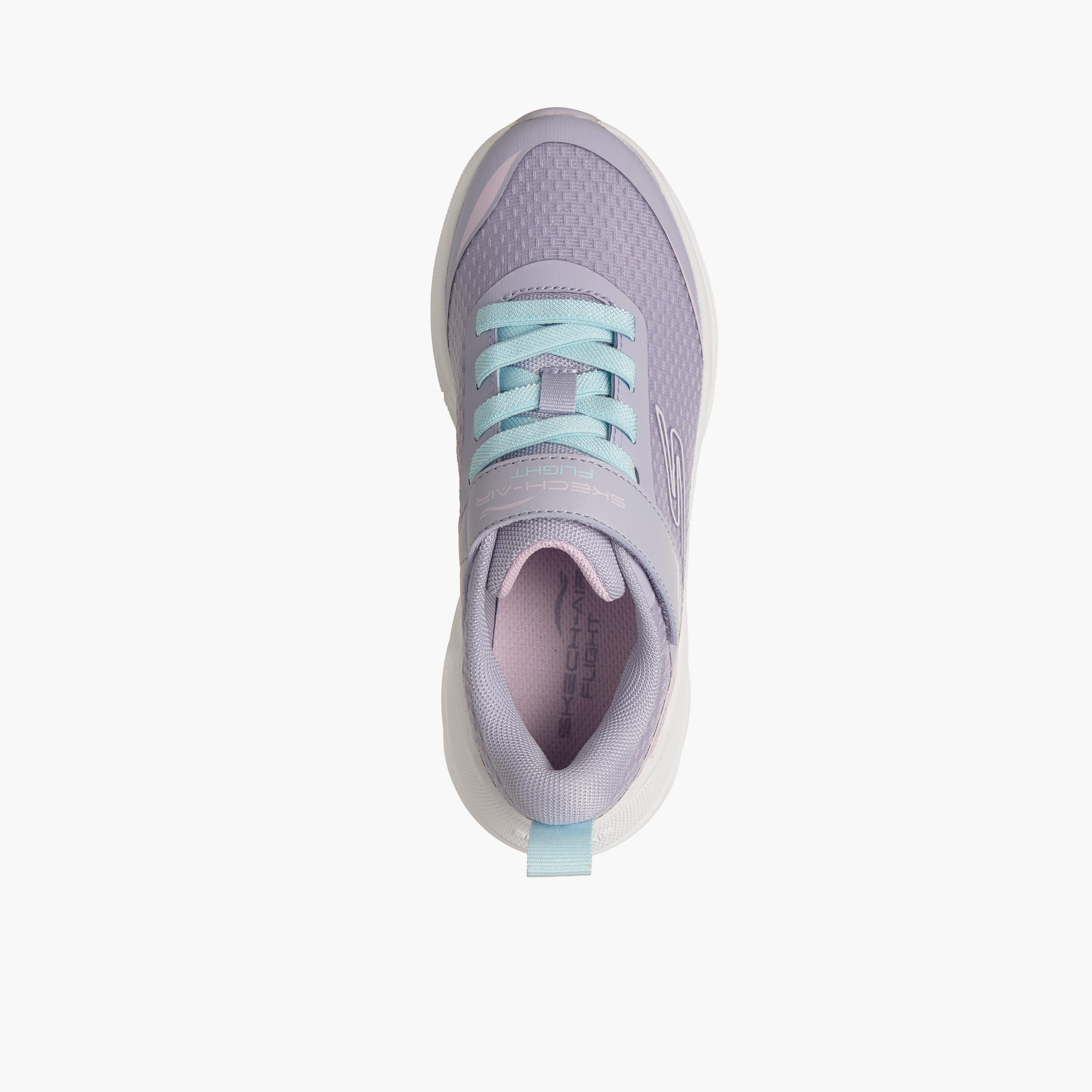 Skechers Girls SKECH-AIR FLIGHT Hook & Loop Sneakers - 303880L-LAV-CP-girls-shoes-sports-image-2