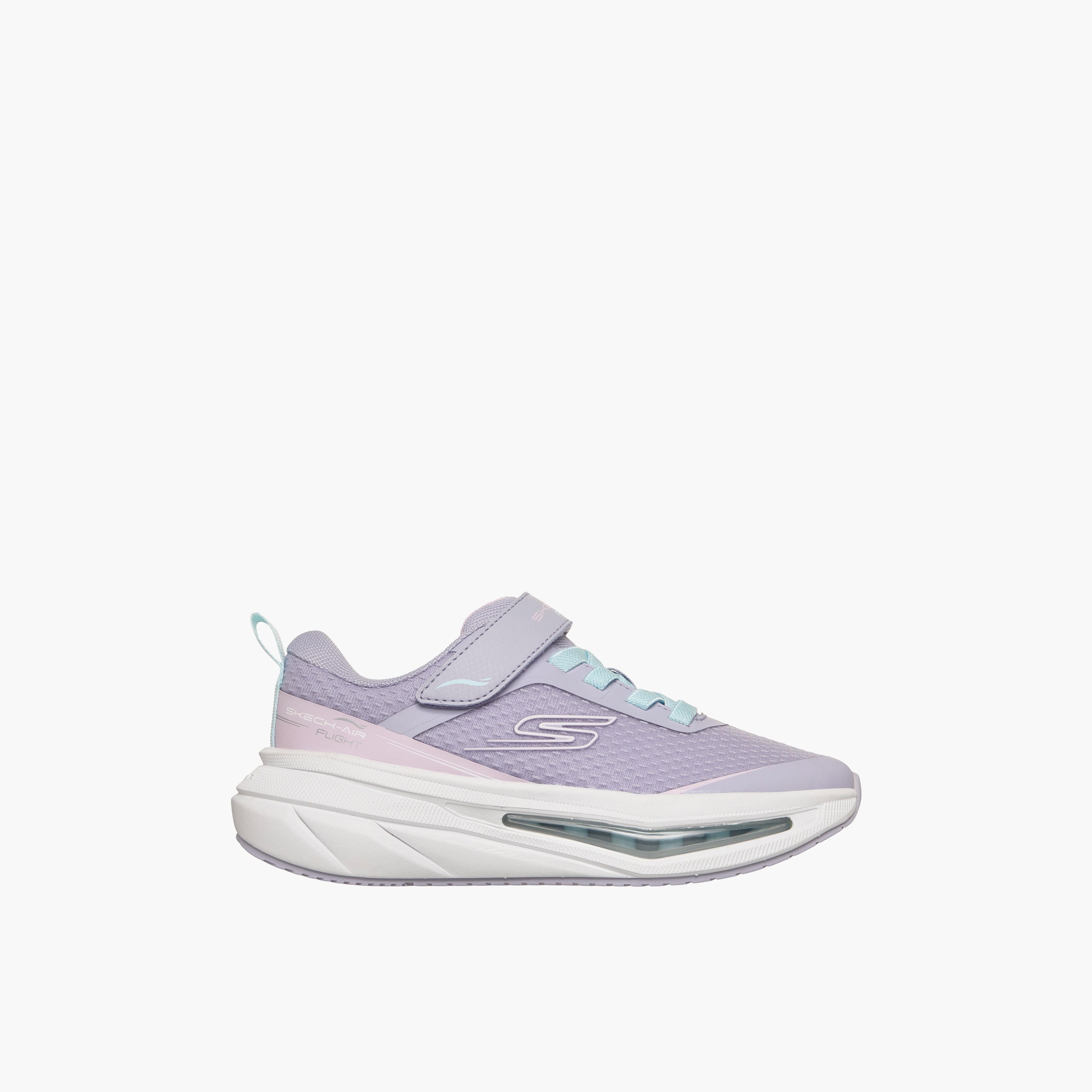 Skechers Girls SKECH-AIR FLIGHT Hook & Loop Sneakers - 303880L-LAV-CP-girls-shoes-sports-image-3