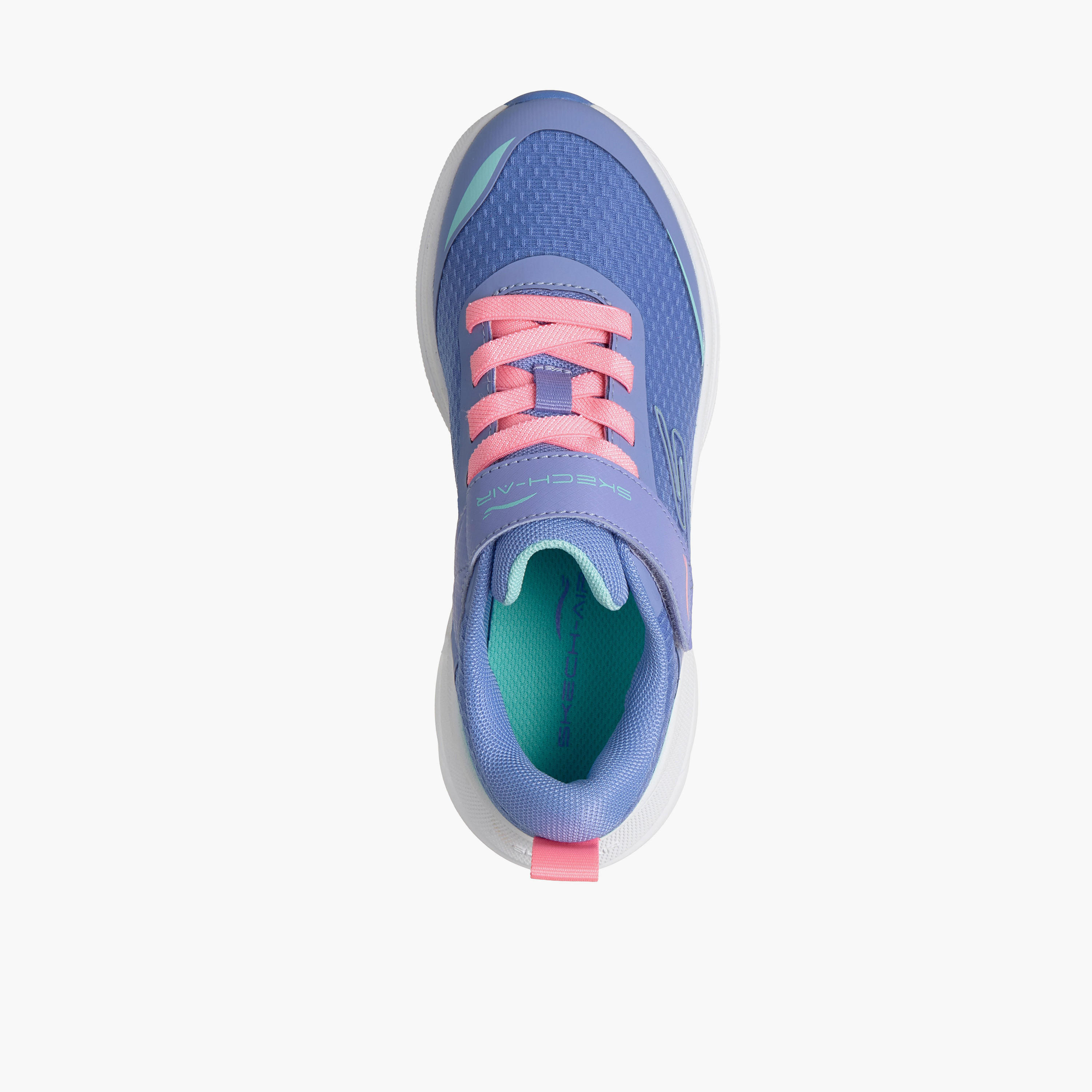 Skechers Girls Skech-Air Flight Hook & Loop Sneakers-girls-shoes-sports-image-2