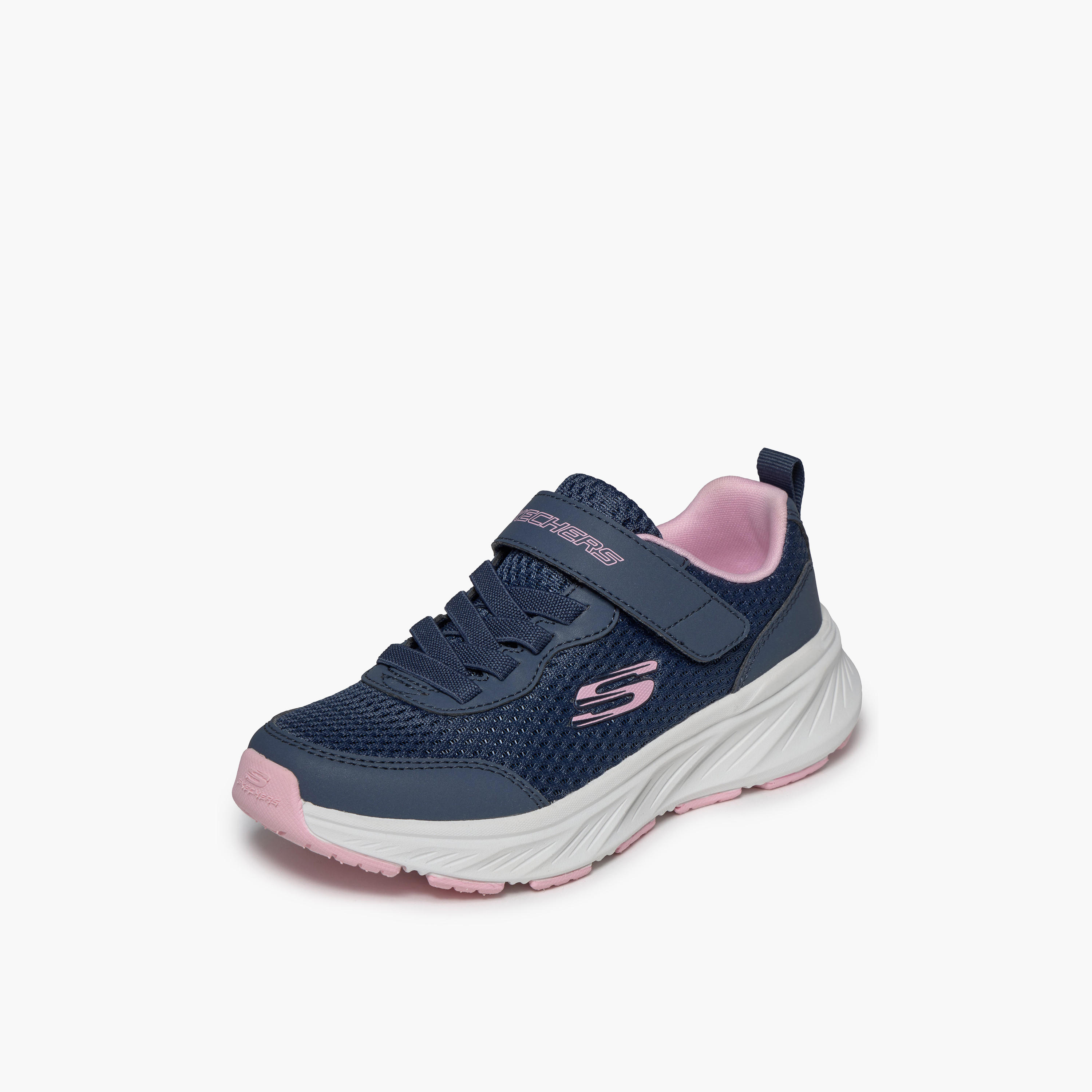 Skechers Girls EDGERIDE Hook & Loop Running Shoes-girls-shoes-sports-image-5