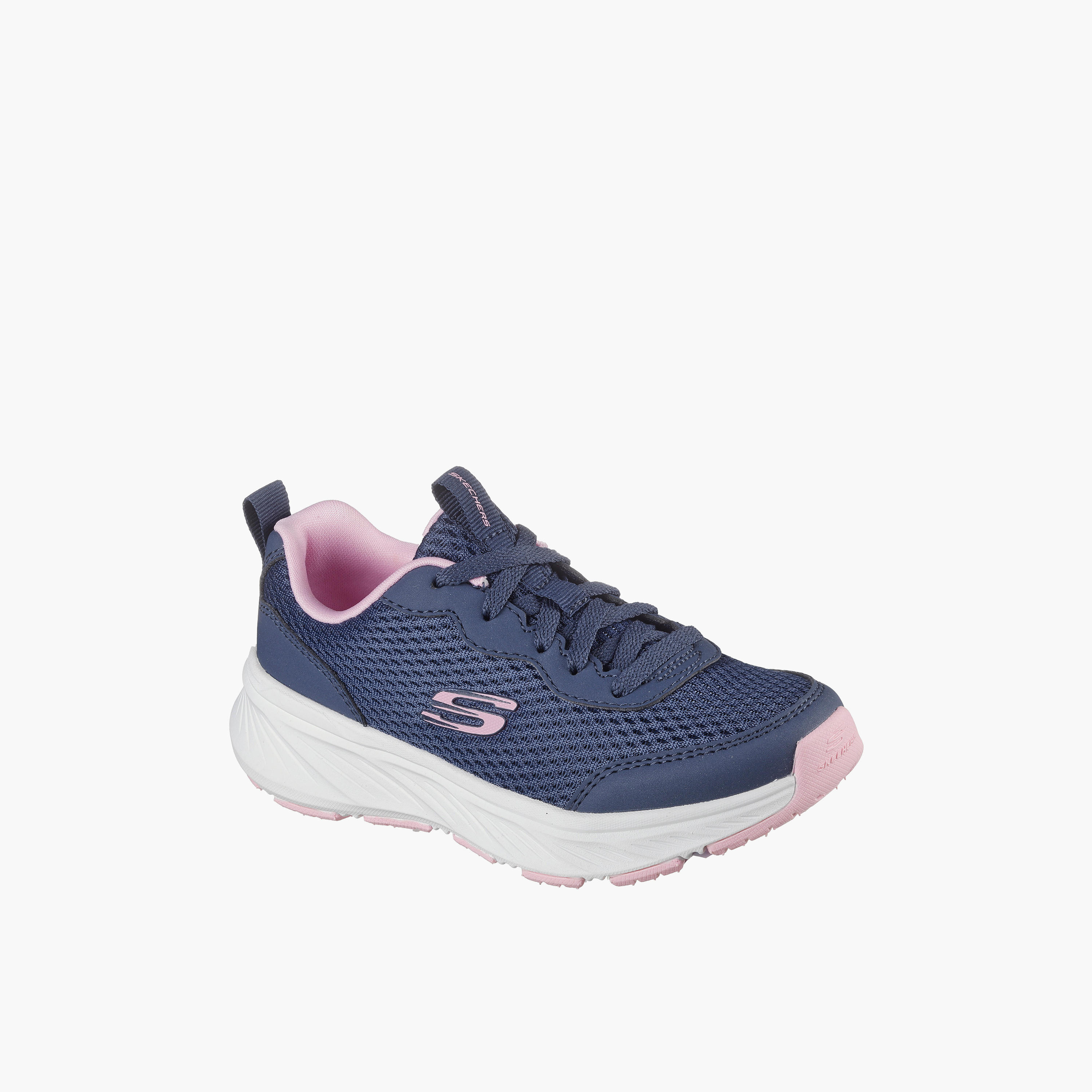 Skechers Girls Edgeride Lace-Up Sports Shoes-girls-shoes-sports-image-1