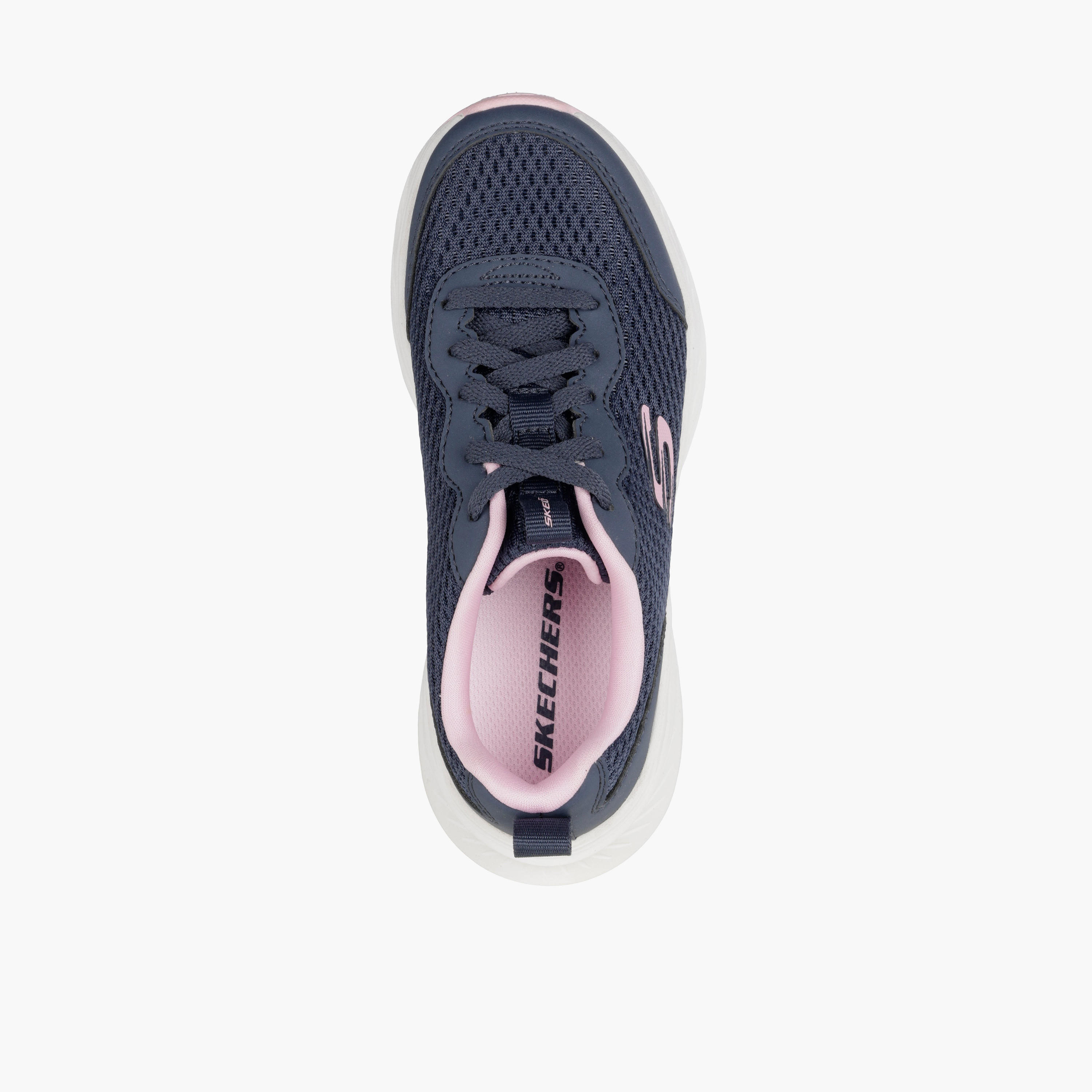 Skechers Girls Edgeride Lace-Up Sports Shoes-girls-shoes-sports-image-3