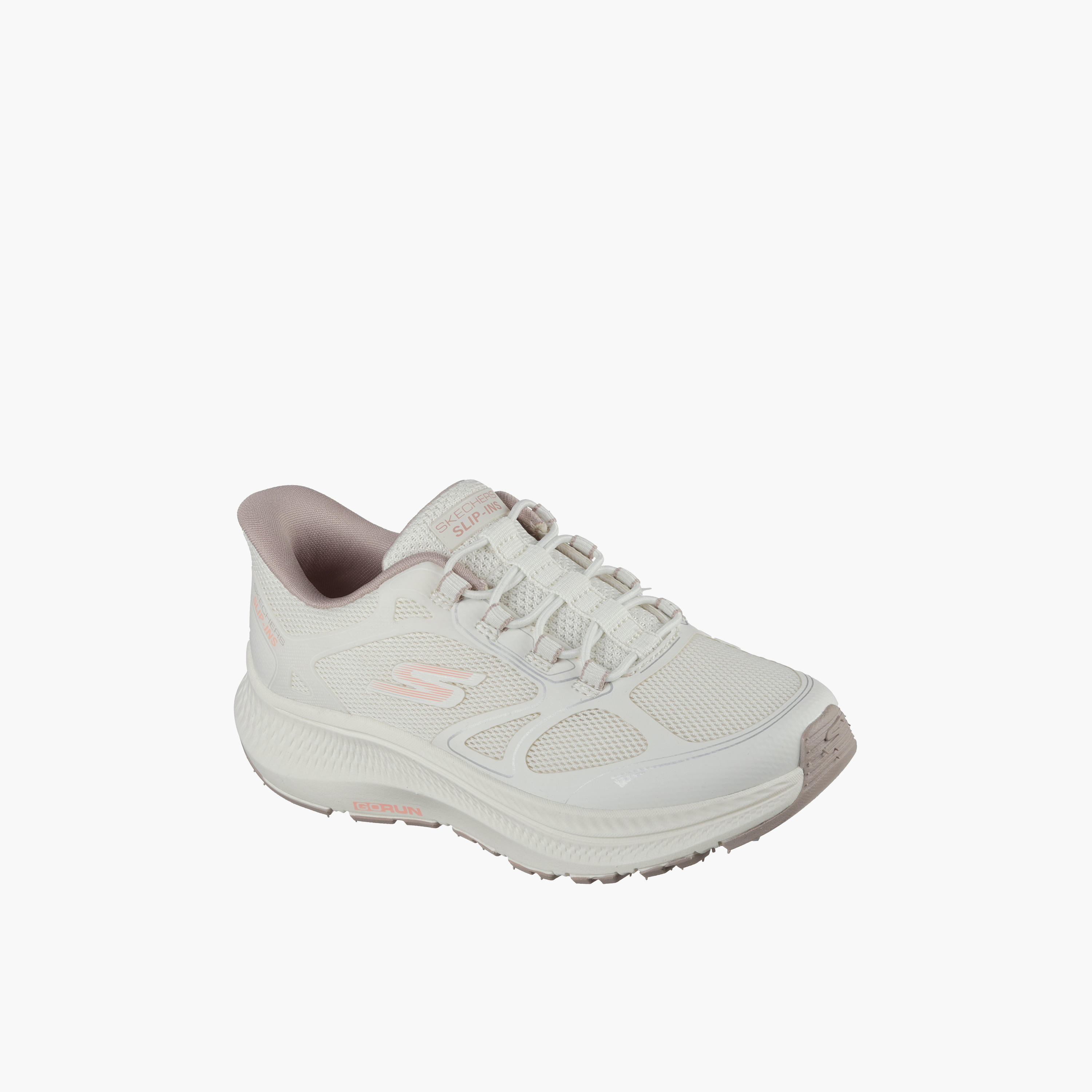 Skechers Girls GO RUN CONSISTENT 2.0 Slip-On Running Shoes - 303985L-NAT-CP-girls-shoes-sports-image-1