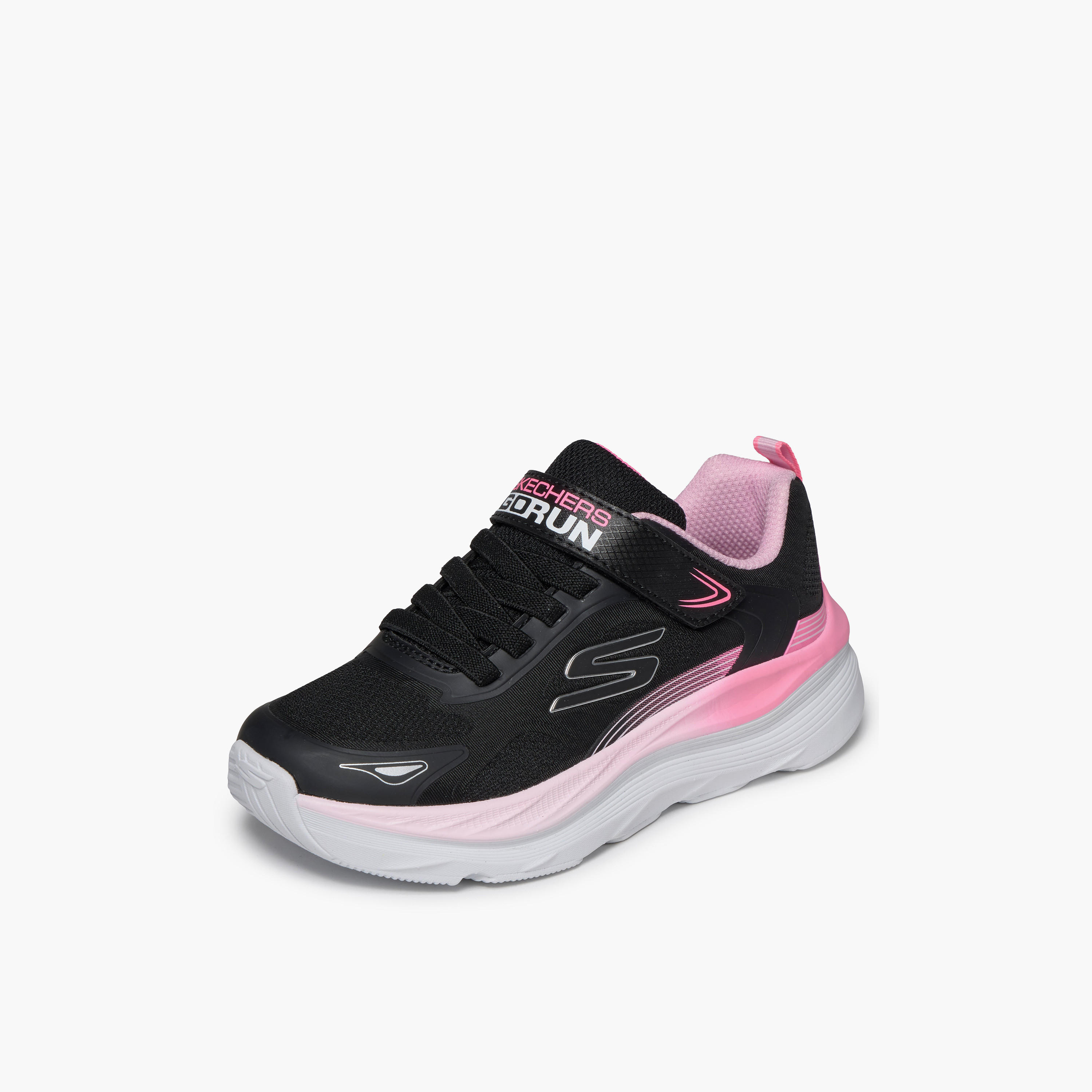 Skechers Girls MAX RUN Hook & Loop Running Shoes-girls-shoes-sports-image-4