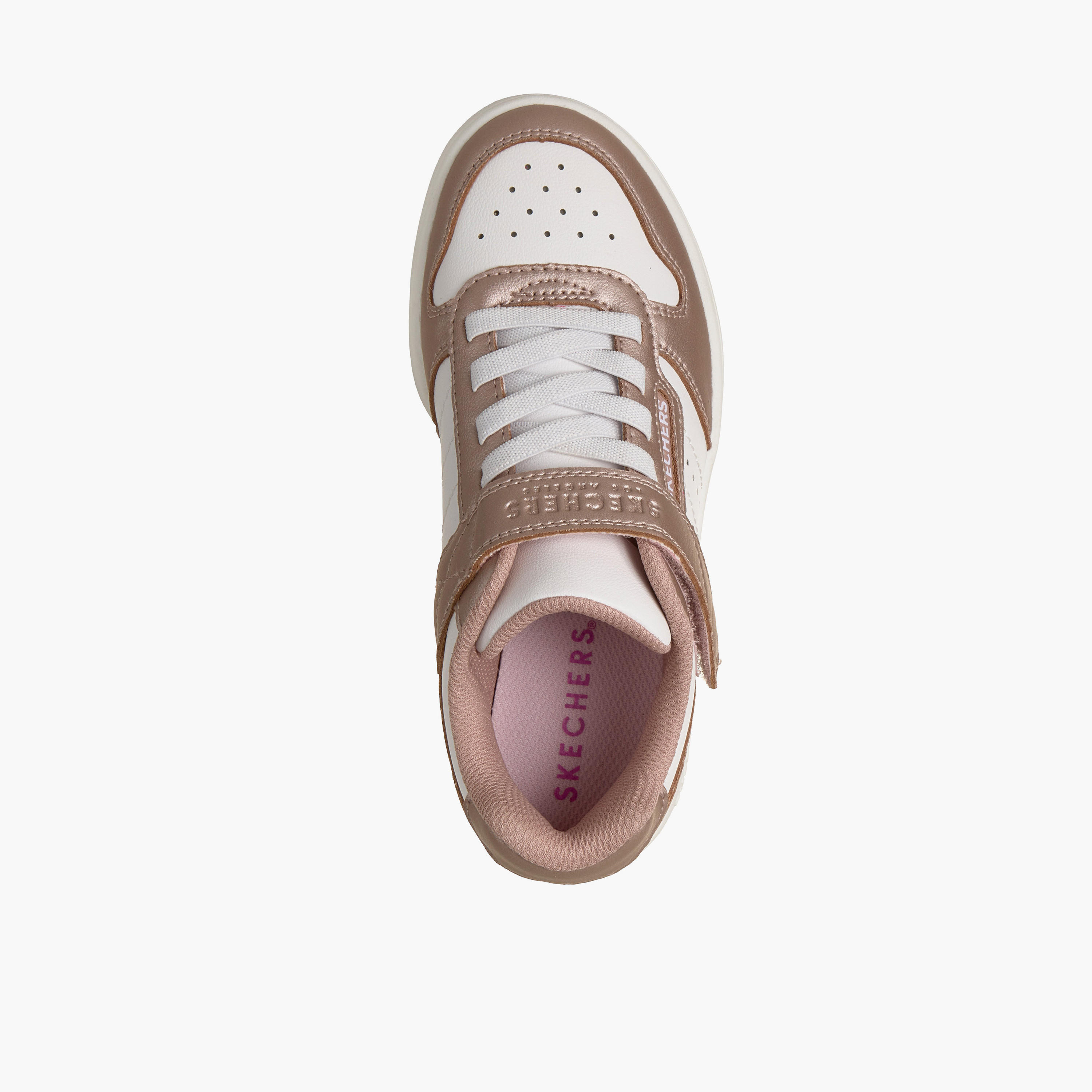 Skechers Girls QUICK STREET Hook & Loop Sneakers-girls-shoes-sports-image-2