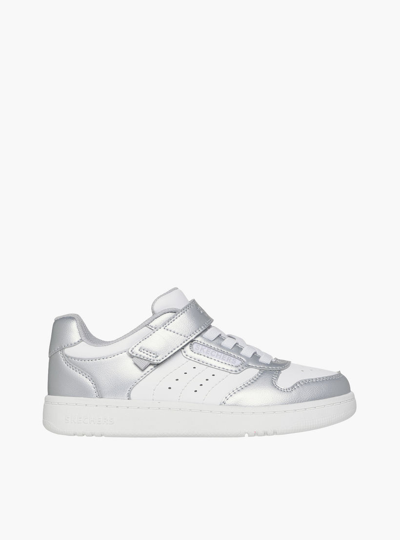 حذاء سنيكرز بشريط إغلاق لاصق "كويك ستريت" للبنات من سكيتشيرز-girls-shoes-sneakers-image-3