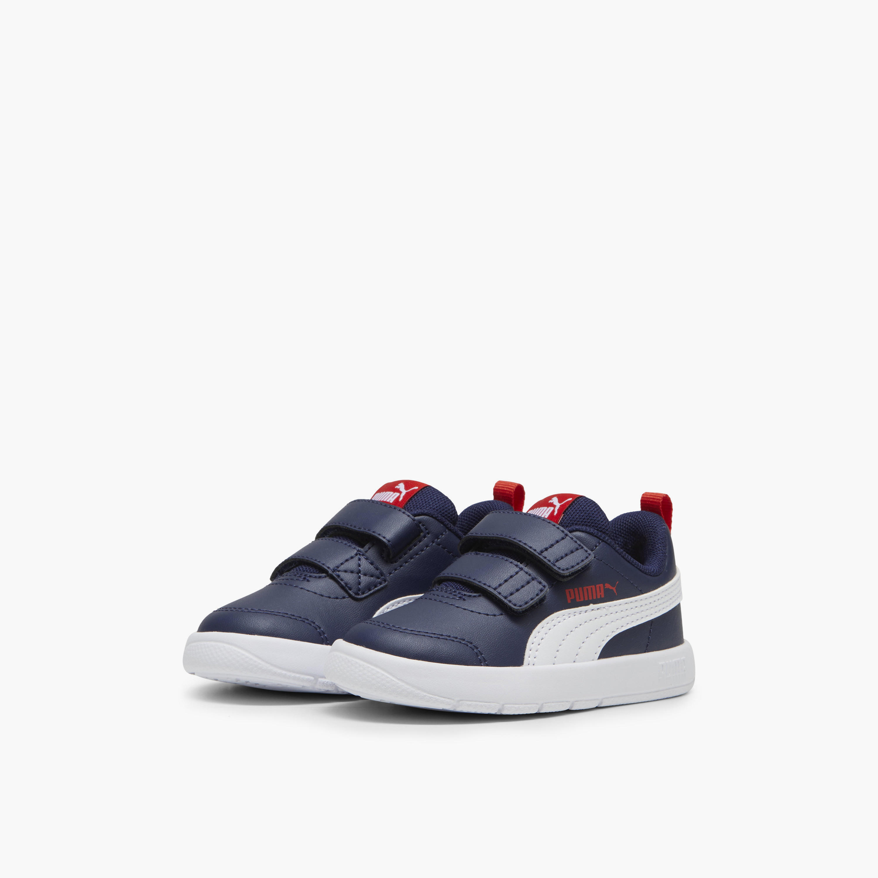 Puma Boys Courtflex v3 V Hook & Loop Sneakers-baby-boys-shoes-closedshoes-image-1