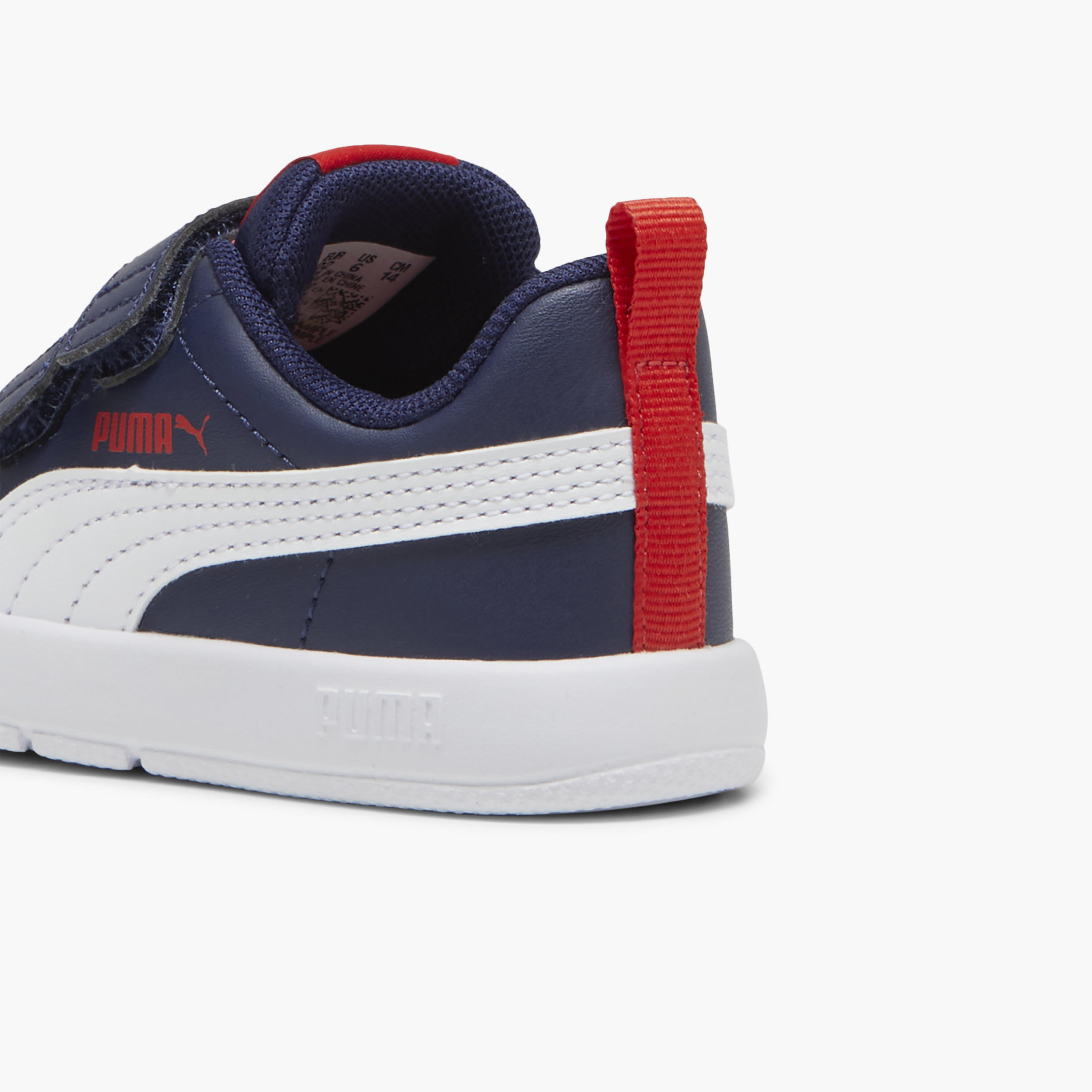 Puma Boys Courtflex v3 V Hook & Loop Sneakers-baby-boys-shoes-closedshoes-image-6