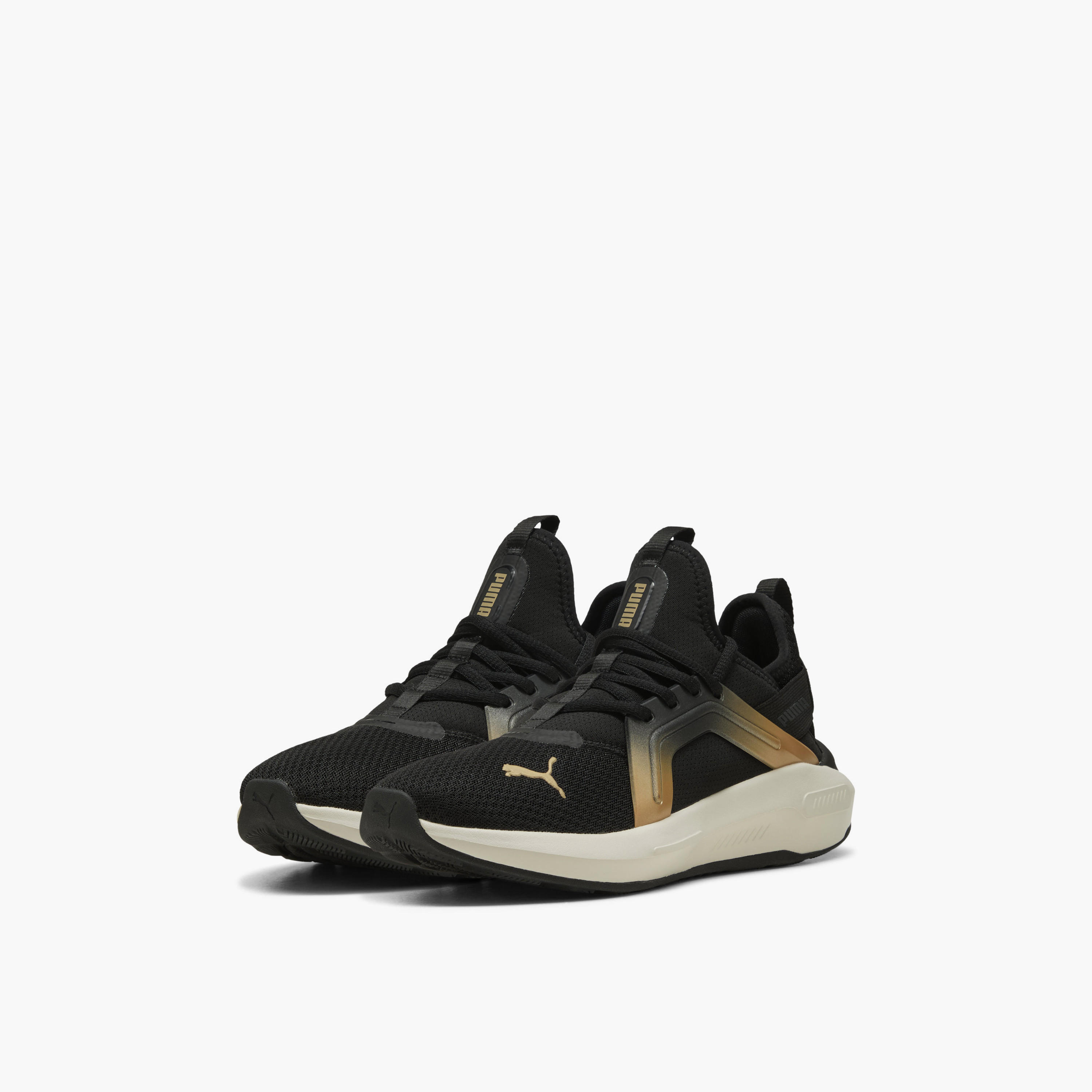 Puma Women Softride Enzo 5 Metallic Lace-Up Sports Shoes-women-shoes-sneakers-image-1