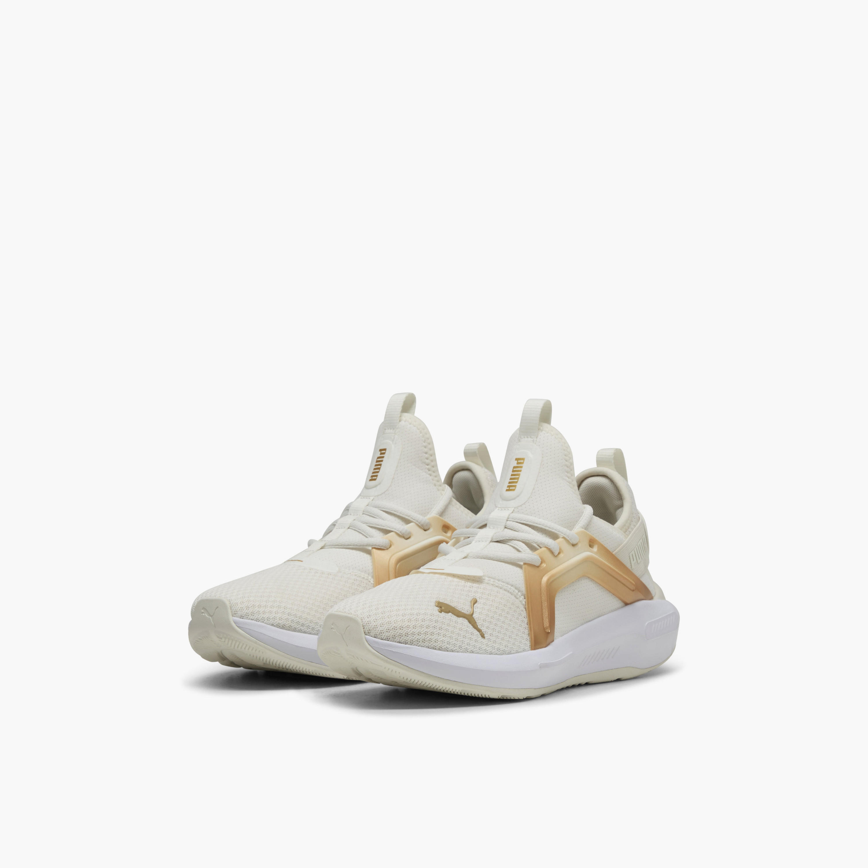 Puma Women Softride Enzo 5 Metallic Lace-Up Sports Shoes-women-shoes-sneakers-image-1