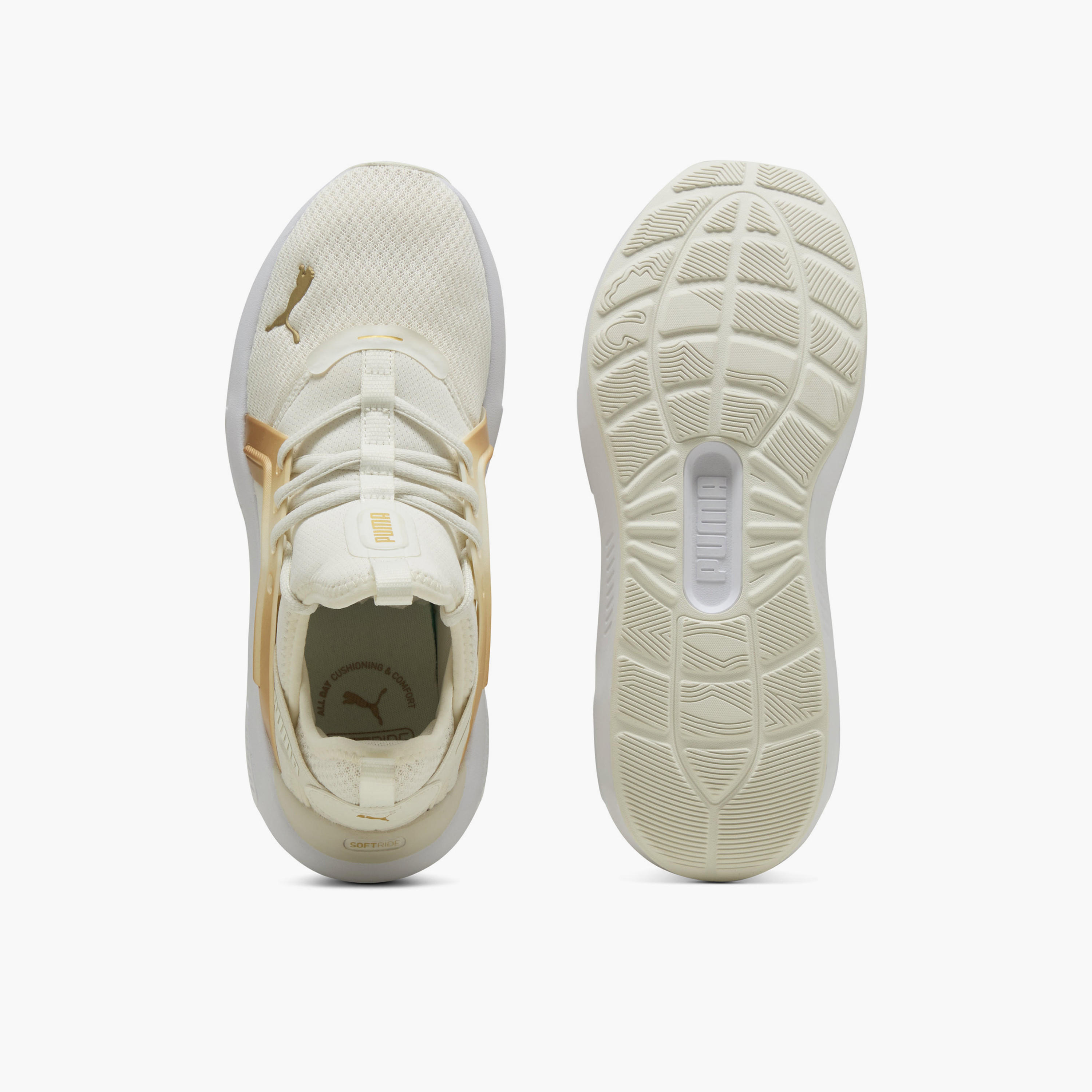 Puma Women Softride Enzo 5 Metallic Lace-Up Sports Shoes-women-shoes-sneakers-image-4