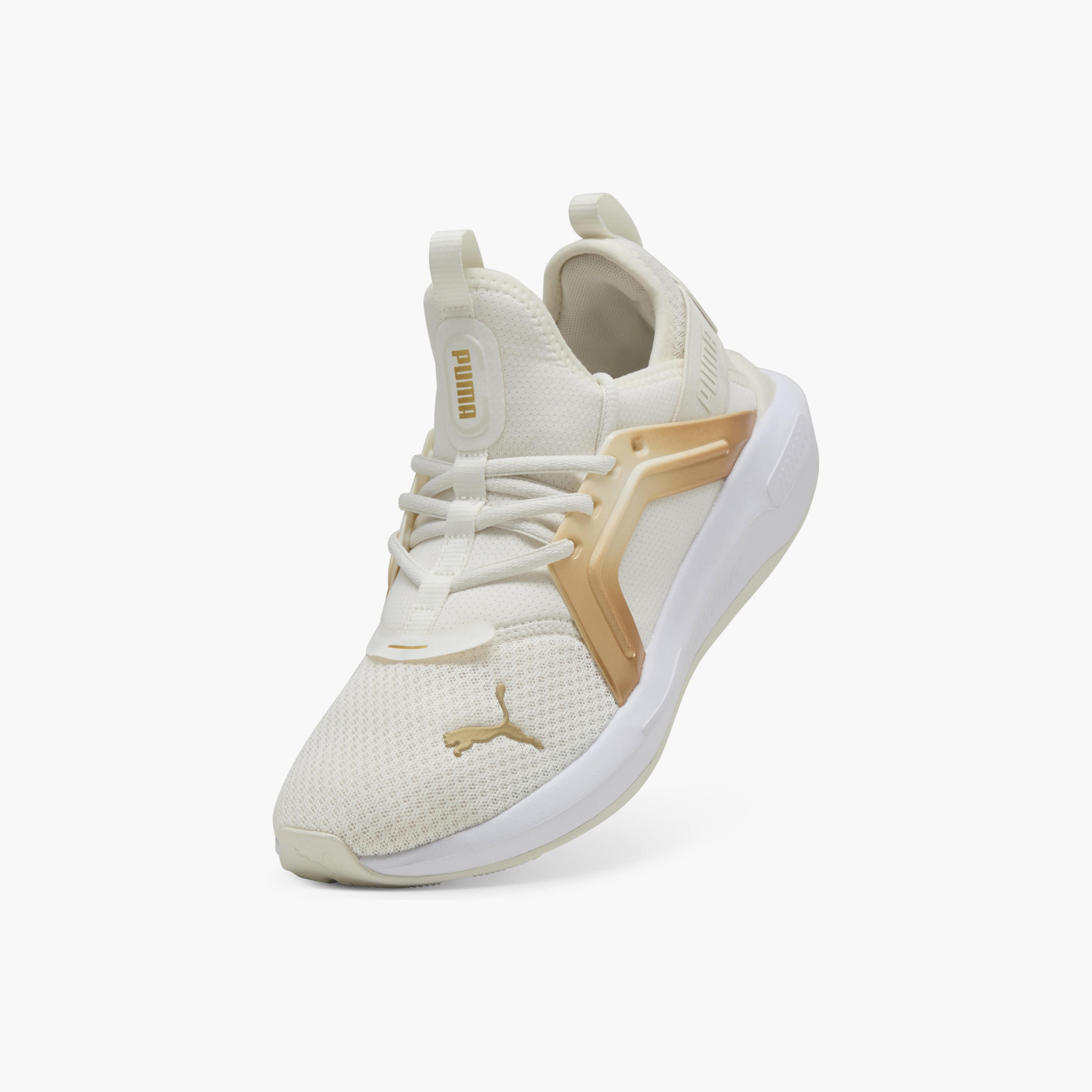 Puma Women Softride Enzo 5 Metallic Lace-Up Sports Shoes-women-shoes-sneakers-image-5