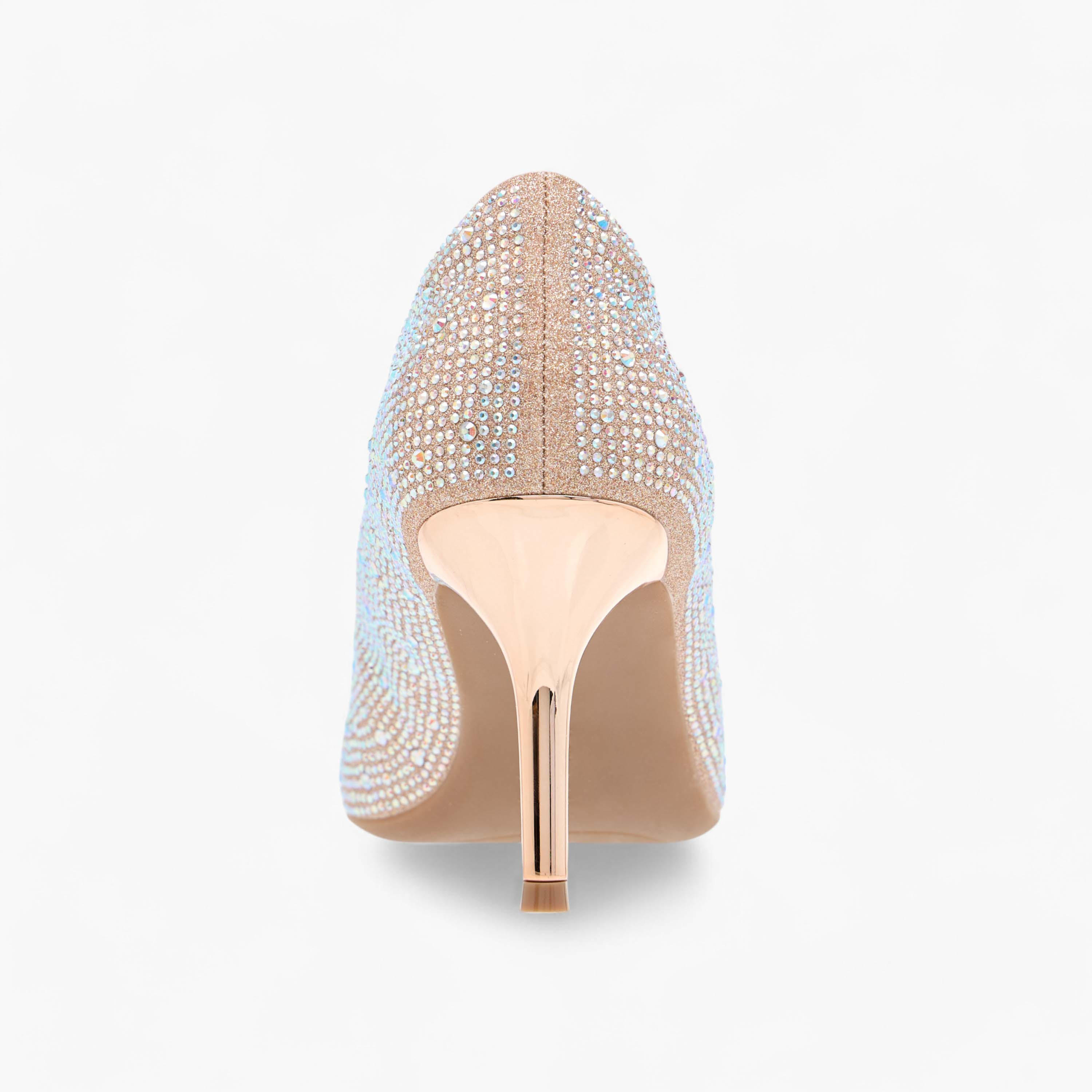 حذاء كلاسيكي مزين سهل الارتداء وبمقدمة مدببة وكعب ستيليتو من فلورا بيلا-women-shoes-heels-image-5
