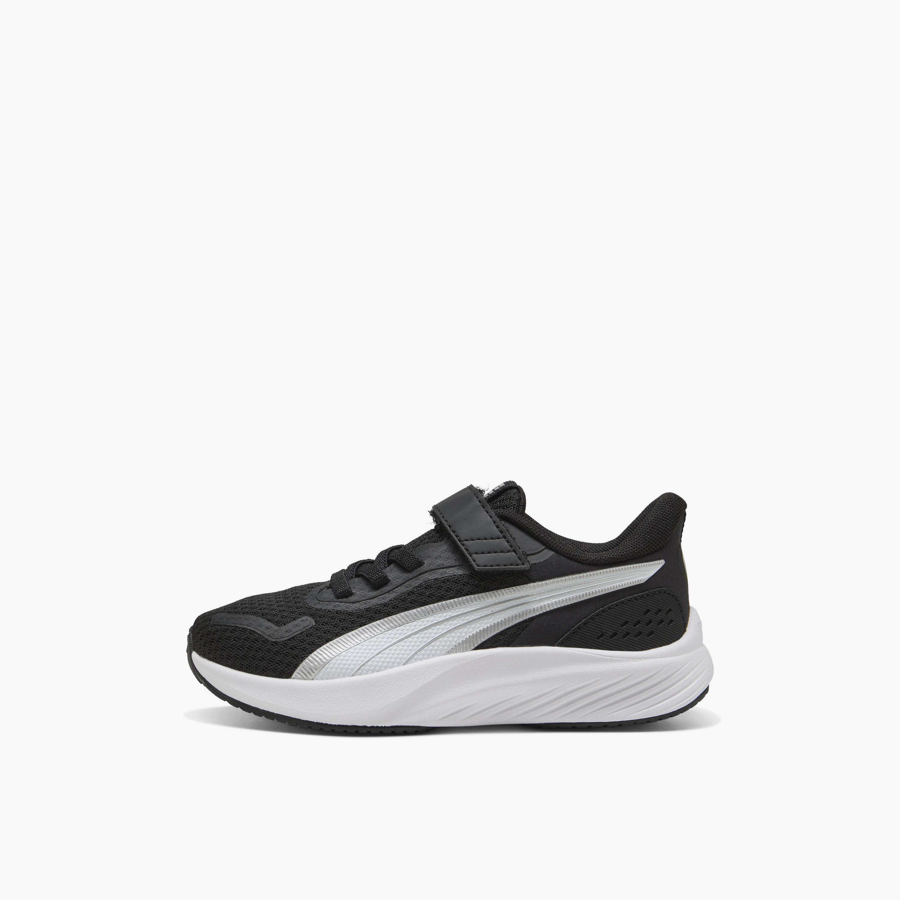 Puma Kids Pounce Lite Hook & Loop Running Shoes-girls-shoes-sports-image-3