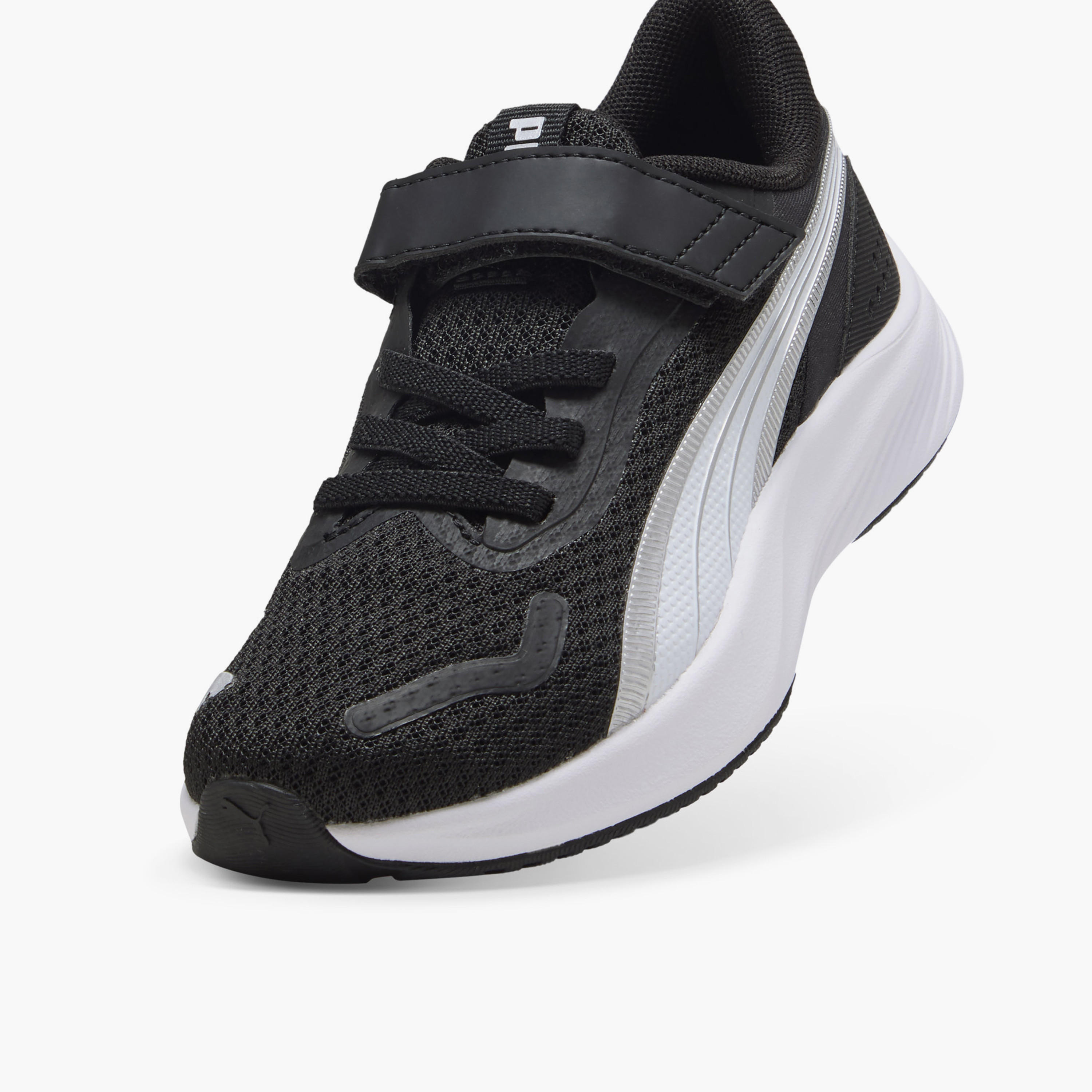 Puma Kids Pounce Lite Hook & Loop Running Shoes-girls-shoes-sports-image-5