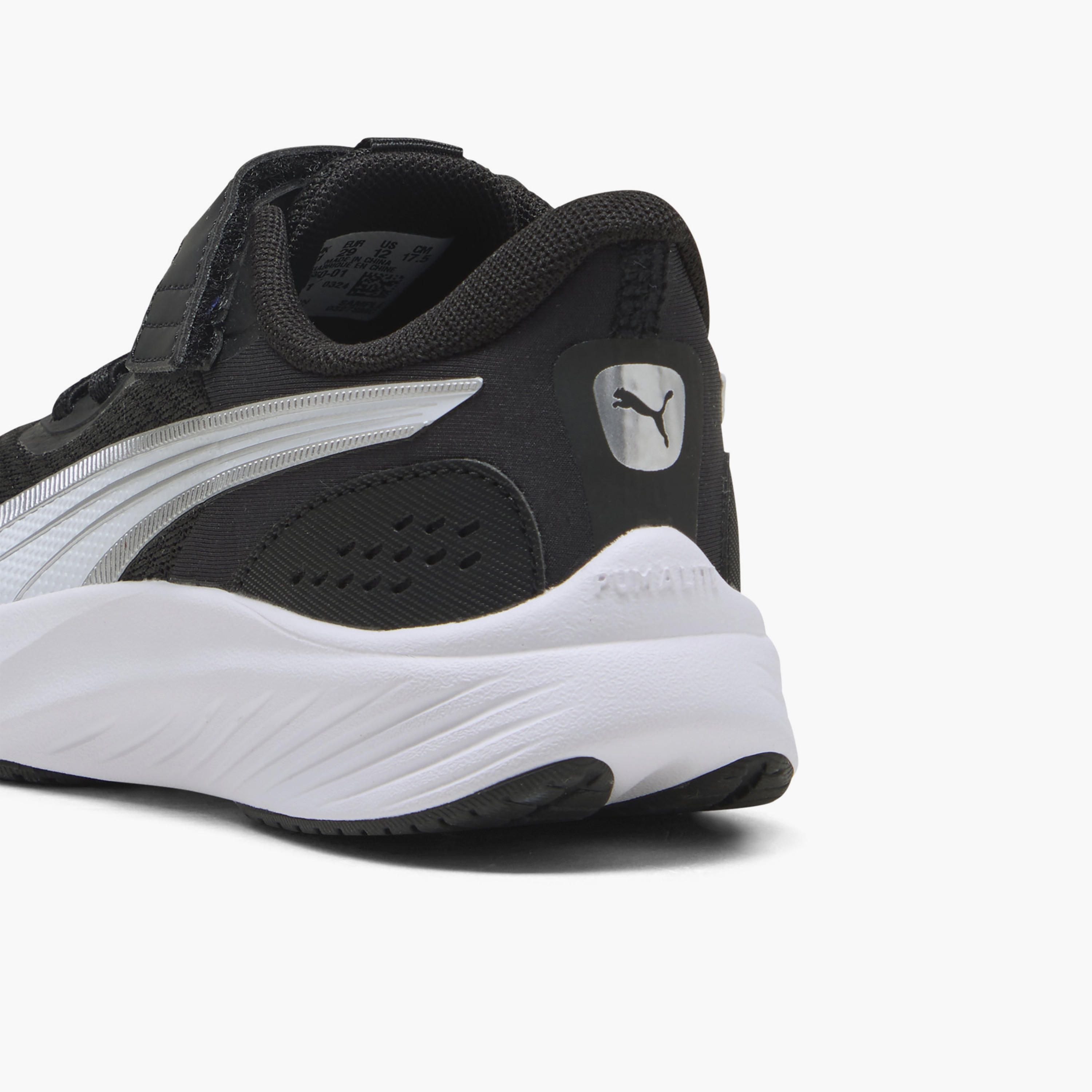 Puma Kids Pounce Lite Hook & Loop Running Shoes-girls-shoes-sports-image-6