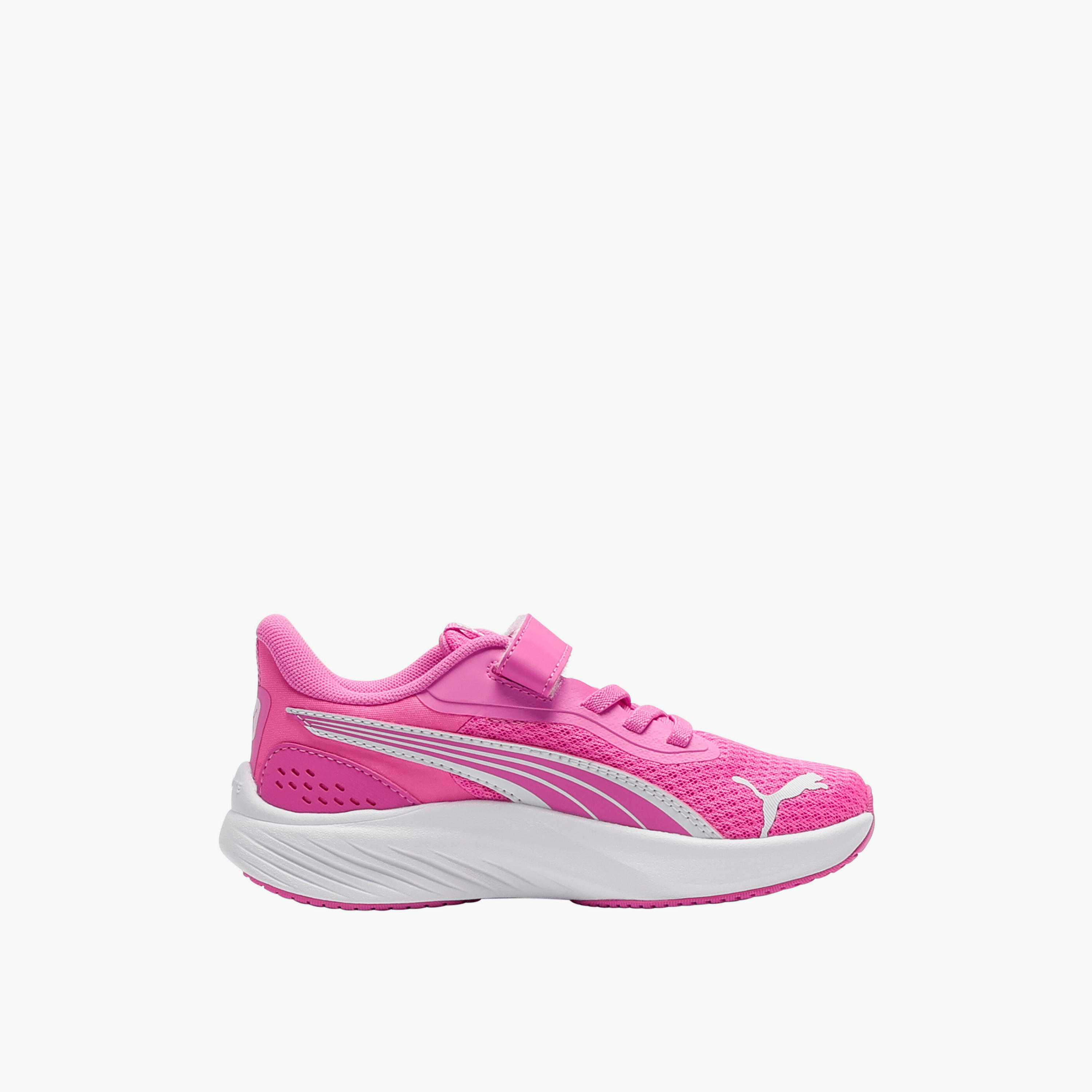 Puma Girls Hook & Loop Sports Shoes-girls-shoes-sports-image-2
