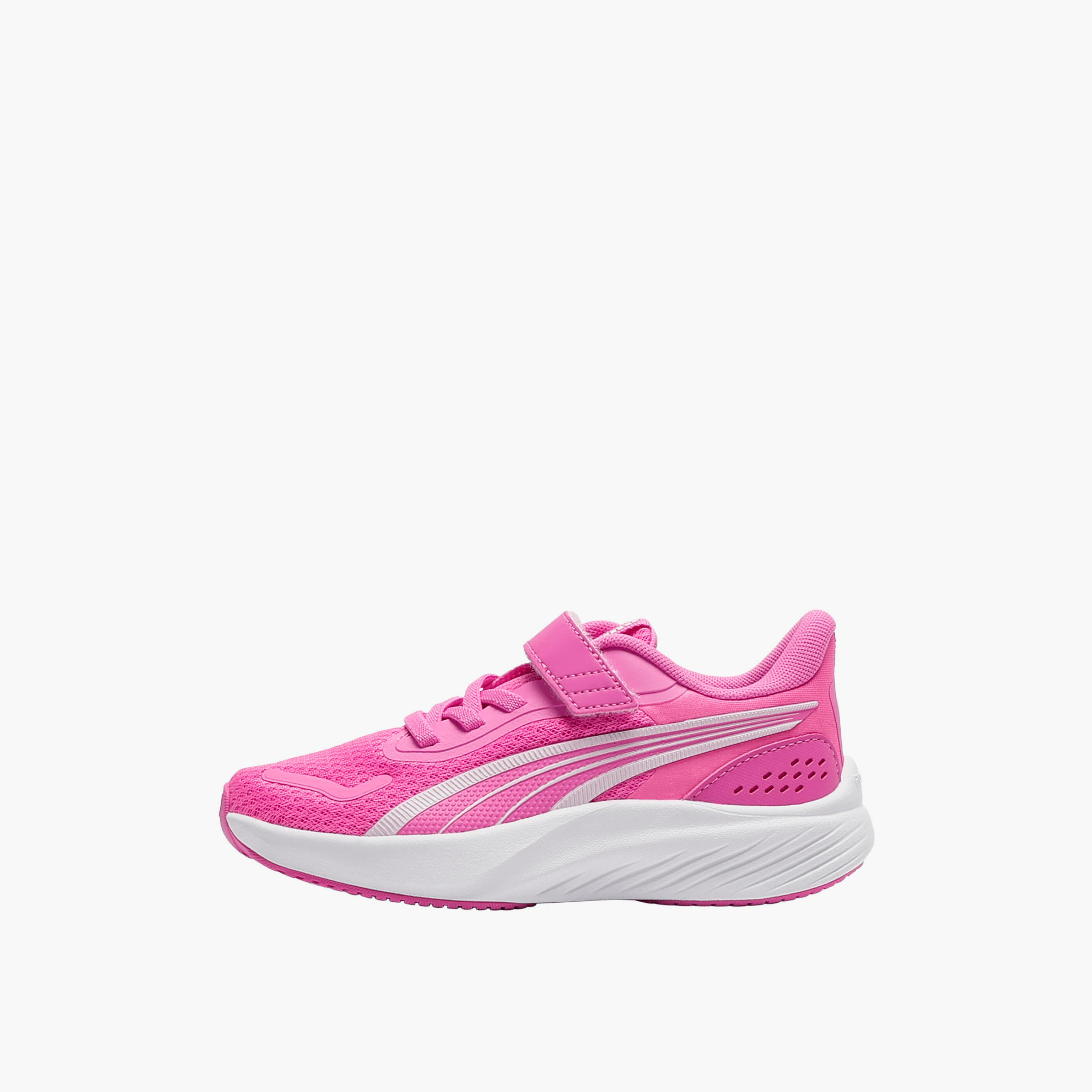 Puma Girls Hook & Loop Sports Shoes-girls-shoes-sports-image-3