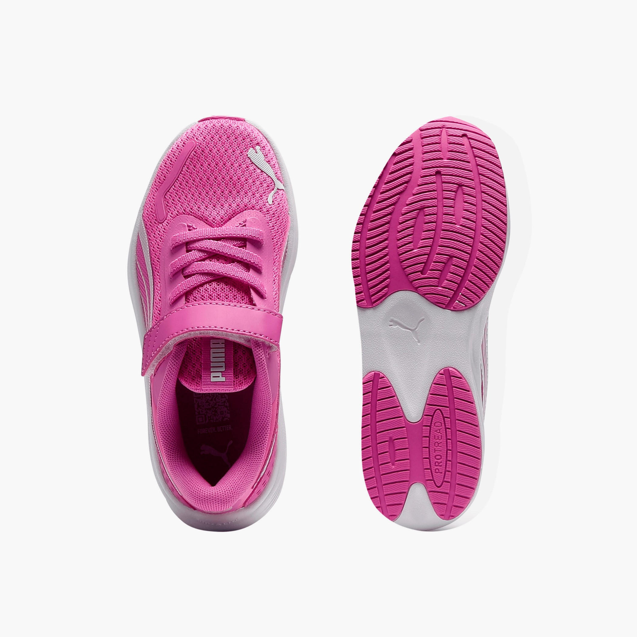 Puma Girls Hook & Loop Sports Shoes-girls-shoes-sports-image-5