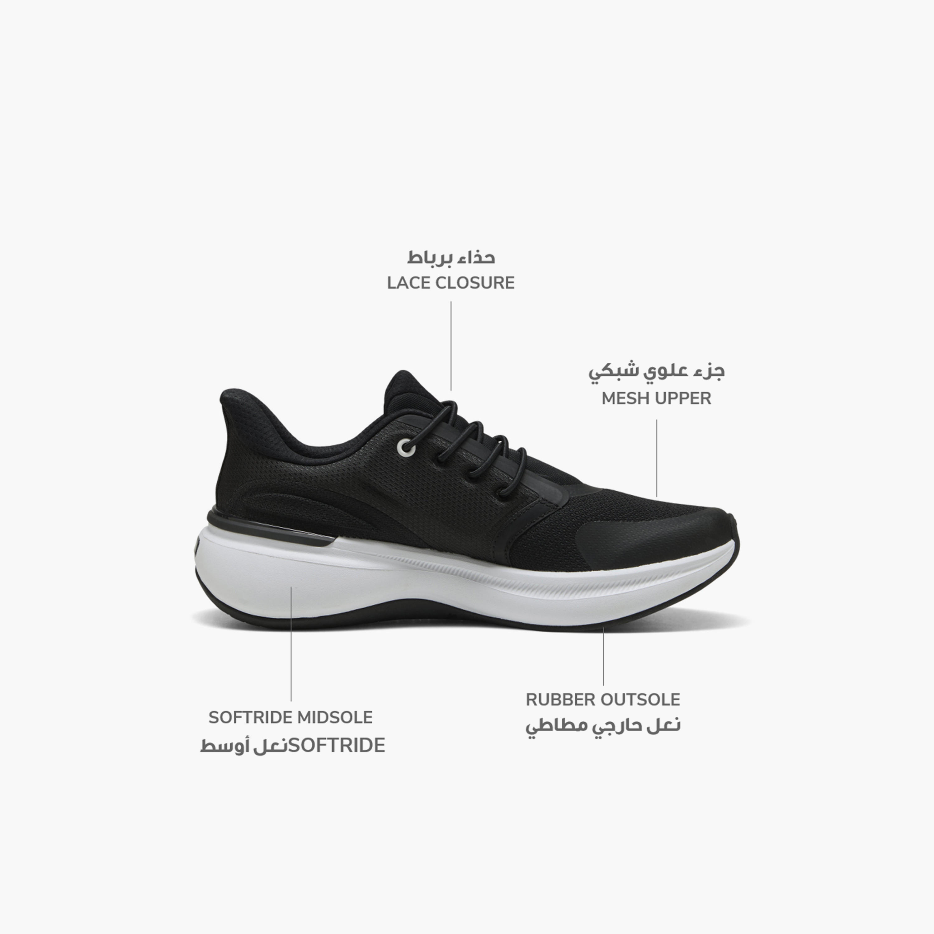 Puma Men Softride Exo Shift Lace-Up Sports Shoes-sports-men-shoes-image-2
