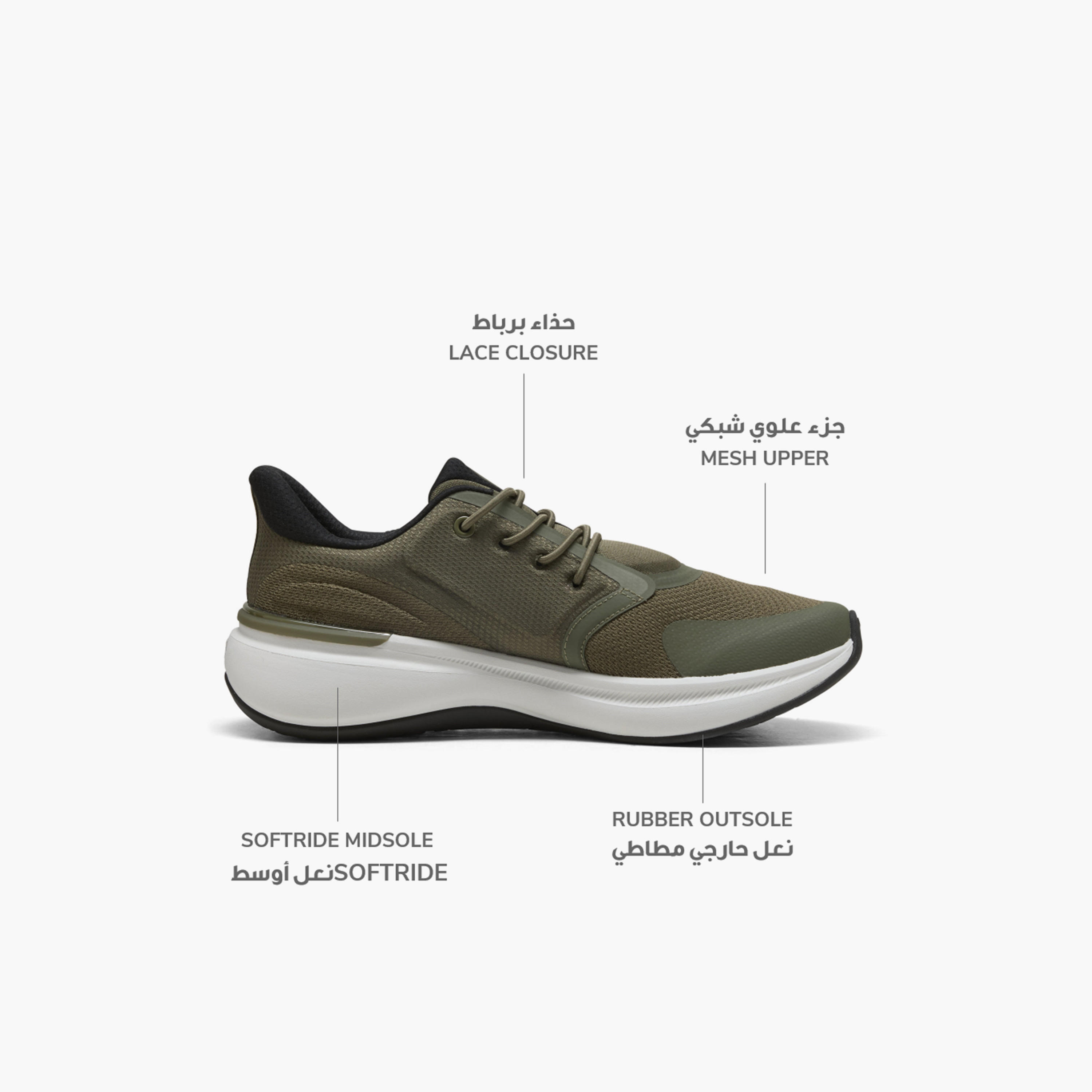 Puma Men Softride Exo Shift Lace-Up Sports Shoes-sports-men-shoes-image-2