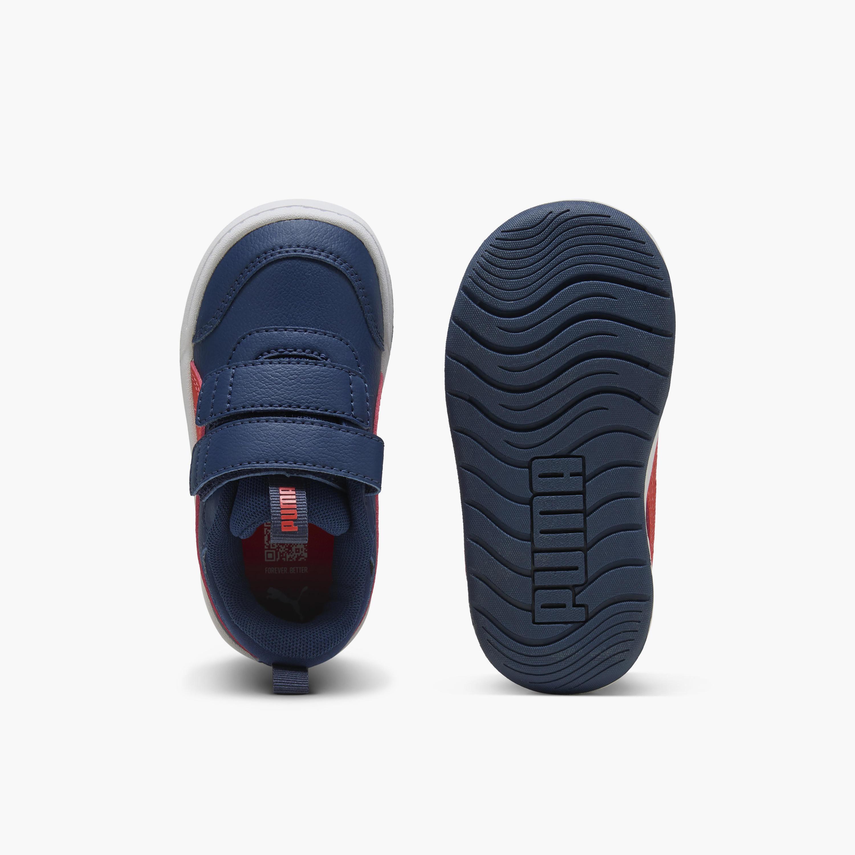 Puma Boys Multiflex 2 SL V Hook & Loop Sneakers-baby-boys-shoes-closedshoes-image-4