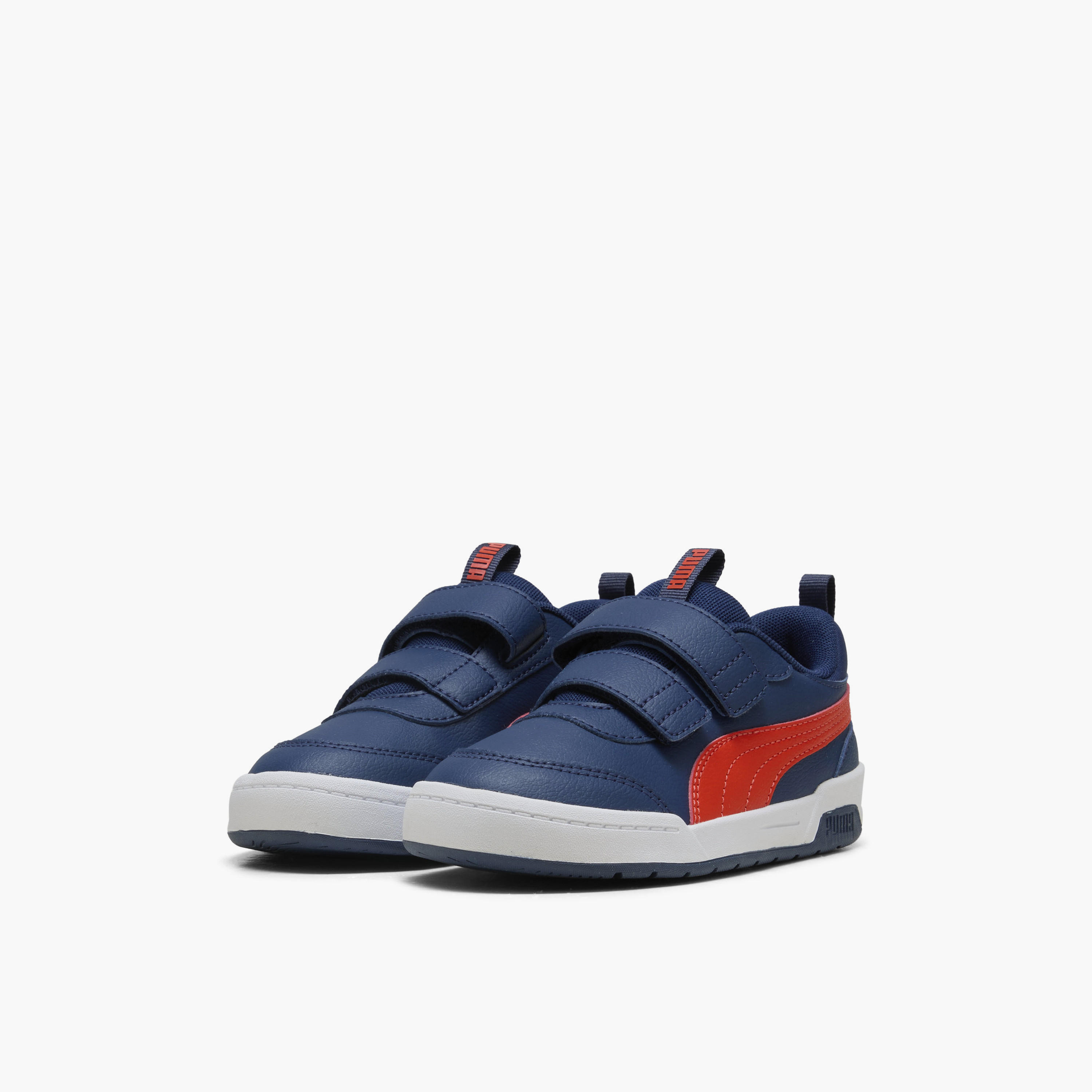 Puma Boys Multiflex 2 SL V Hook & Loop Ankle Sneakers-boys-shoes-sneakers-image-1