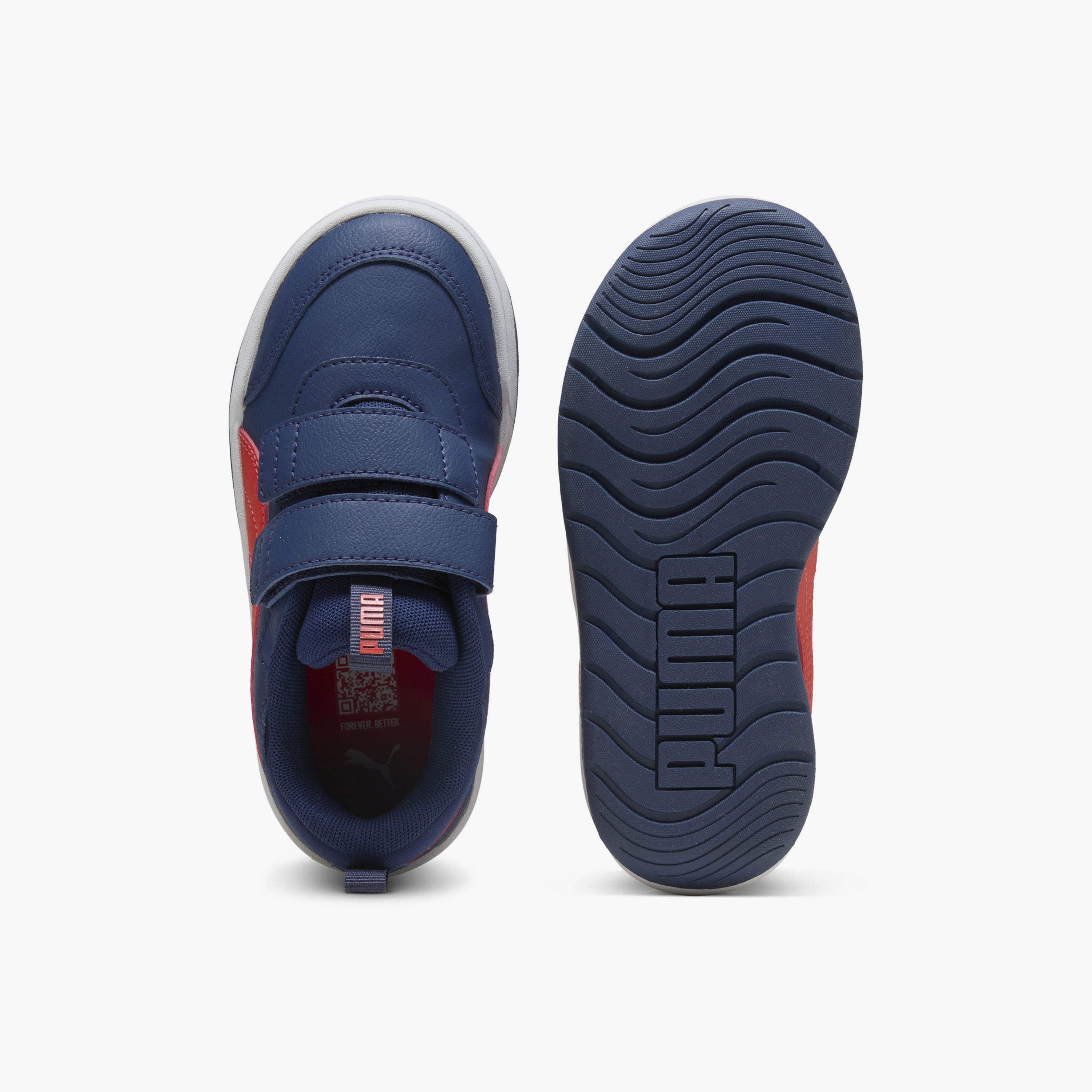 Puma Boys Multiflex 2 SL V Hook & Loop Ankle Sneakers-boys-shoes-sneakers-image-4