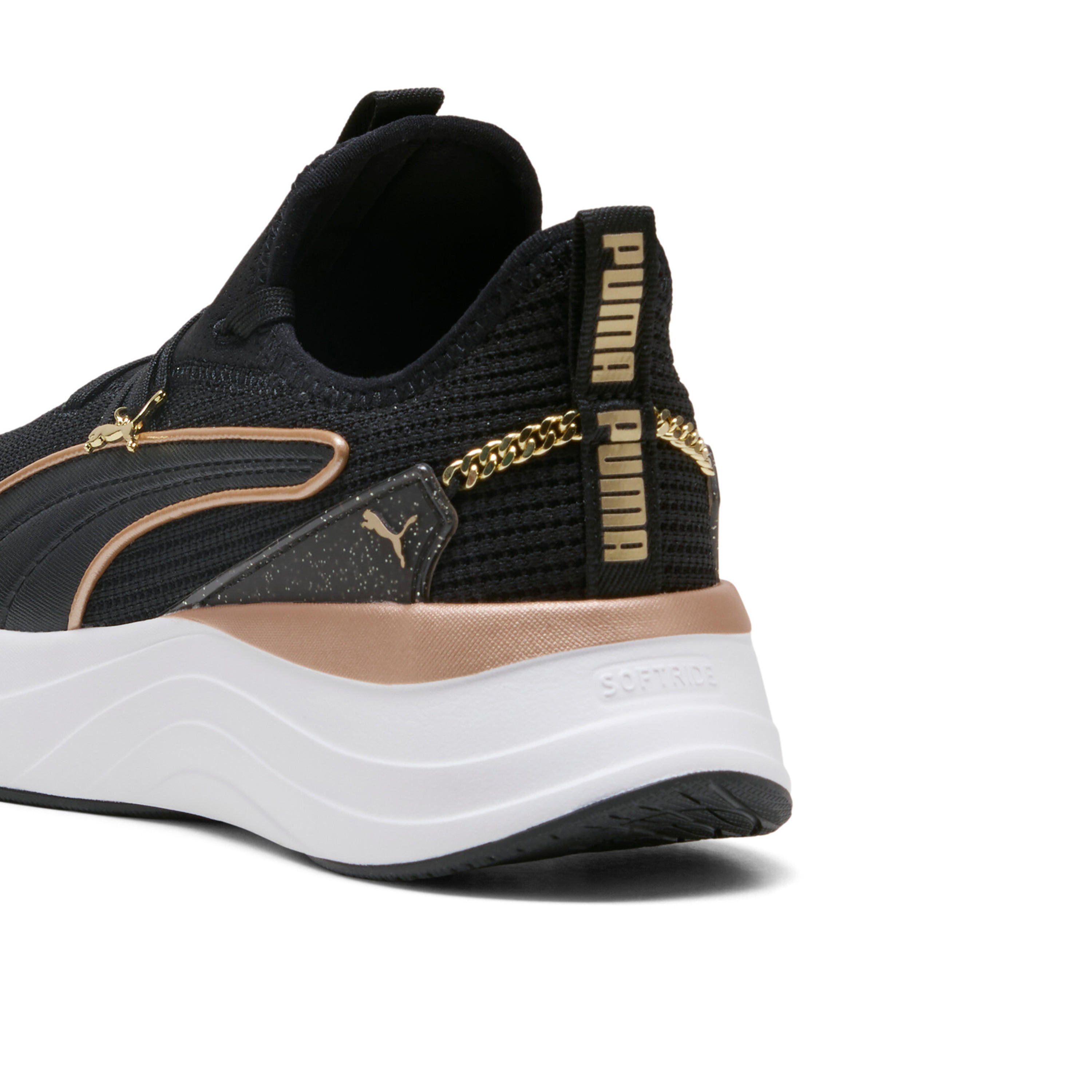 Puma Women Softride Sabrina Polished Chrome Lace-Up Running Shoes-sports-women-shoes-image-5