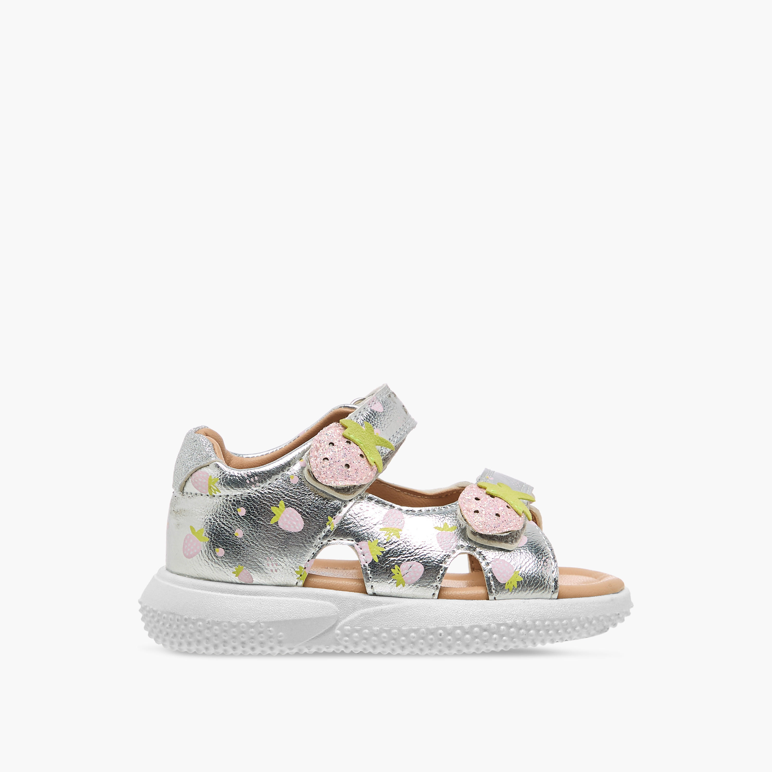 Barefeet Girls Hook and Loop Sandals-girls-shoes-sandals-image-2