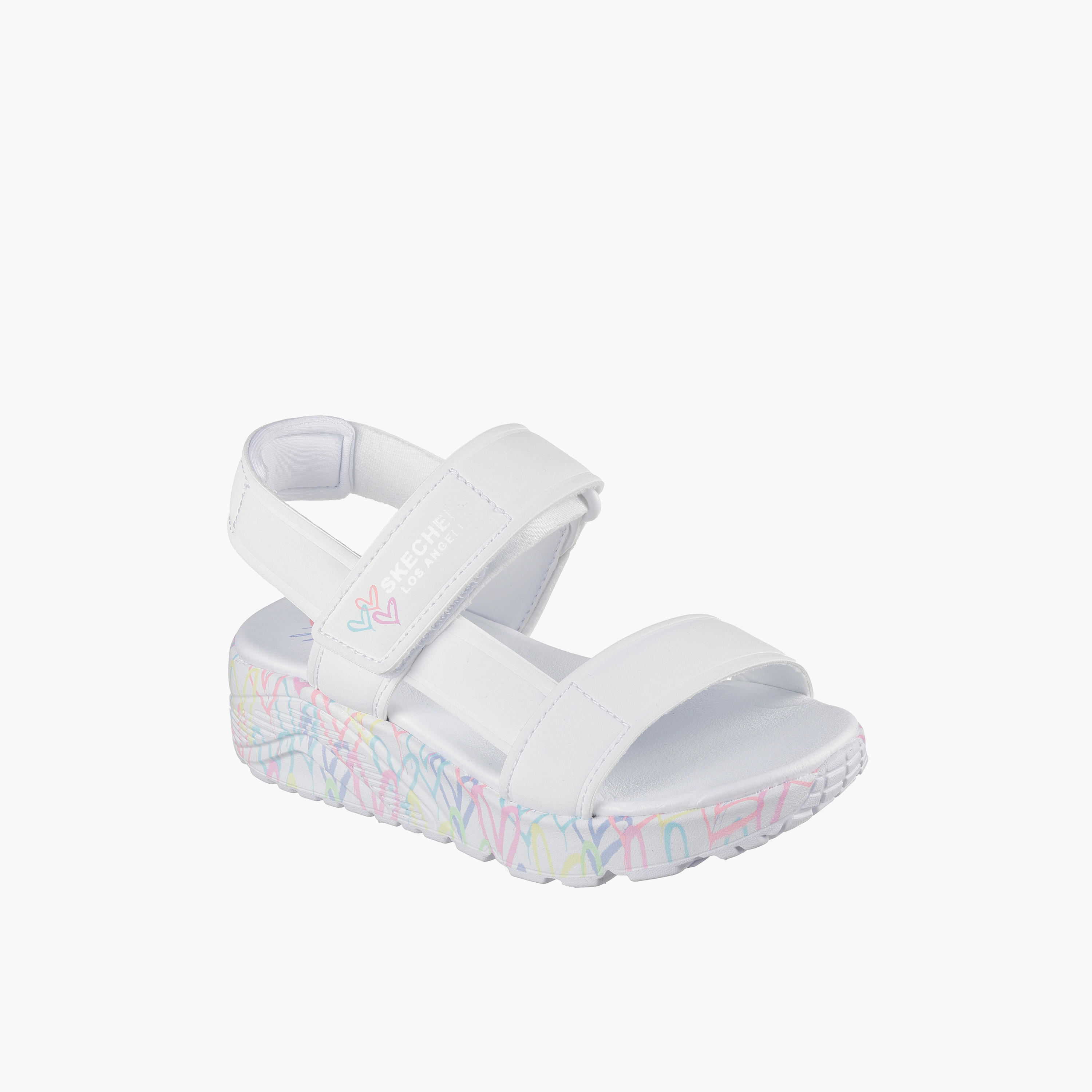 Skechers Girls UNO LITE Hook & Loop Sandals-sports-girls-shoes-image-1