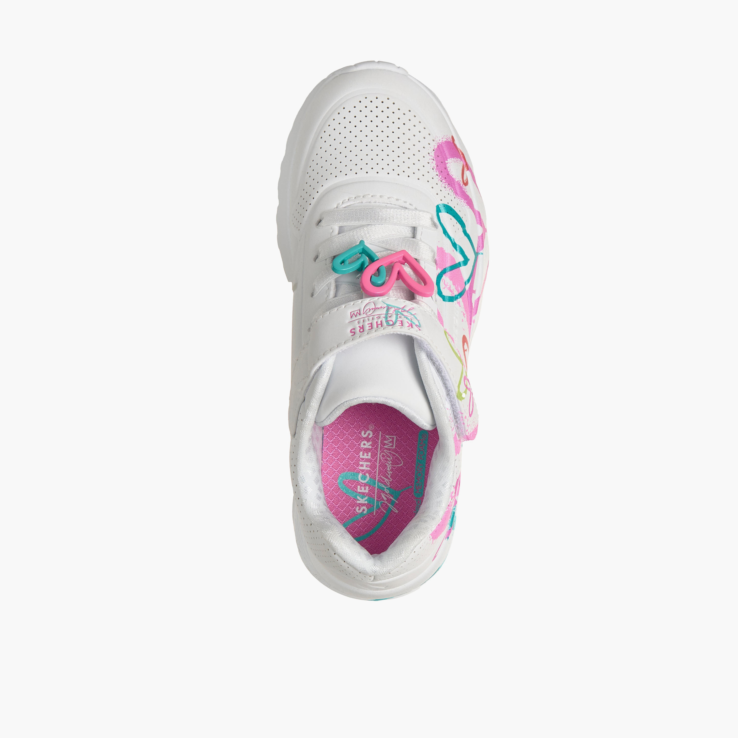 Skechers Girls UNO LITE Hook & Loop Sneakers-girls-shoes-sports-image-2