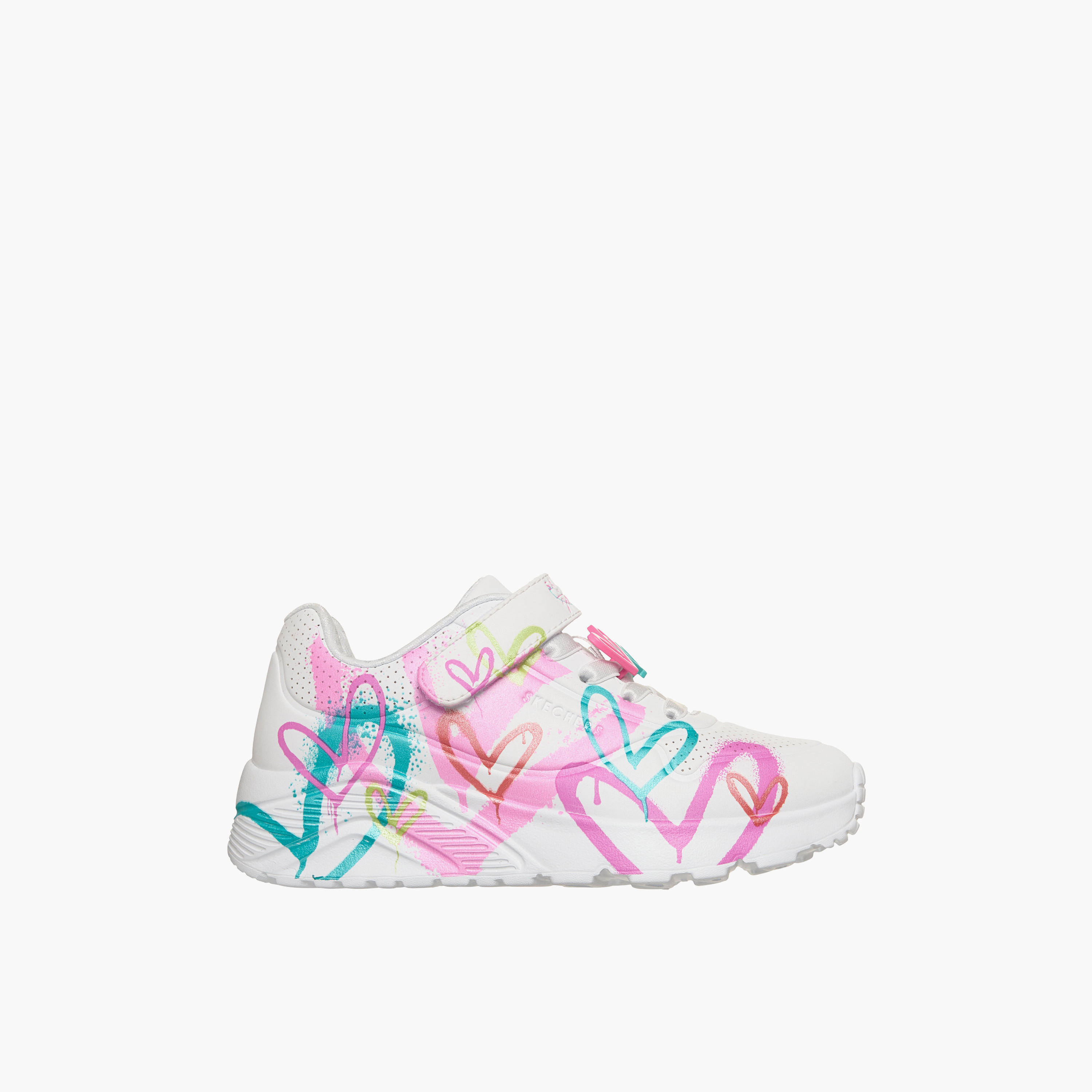 Skechers Girls UNO LITE Hook & Loop Sneakers-girls-shoes-sports-image-3