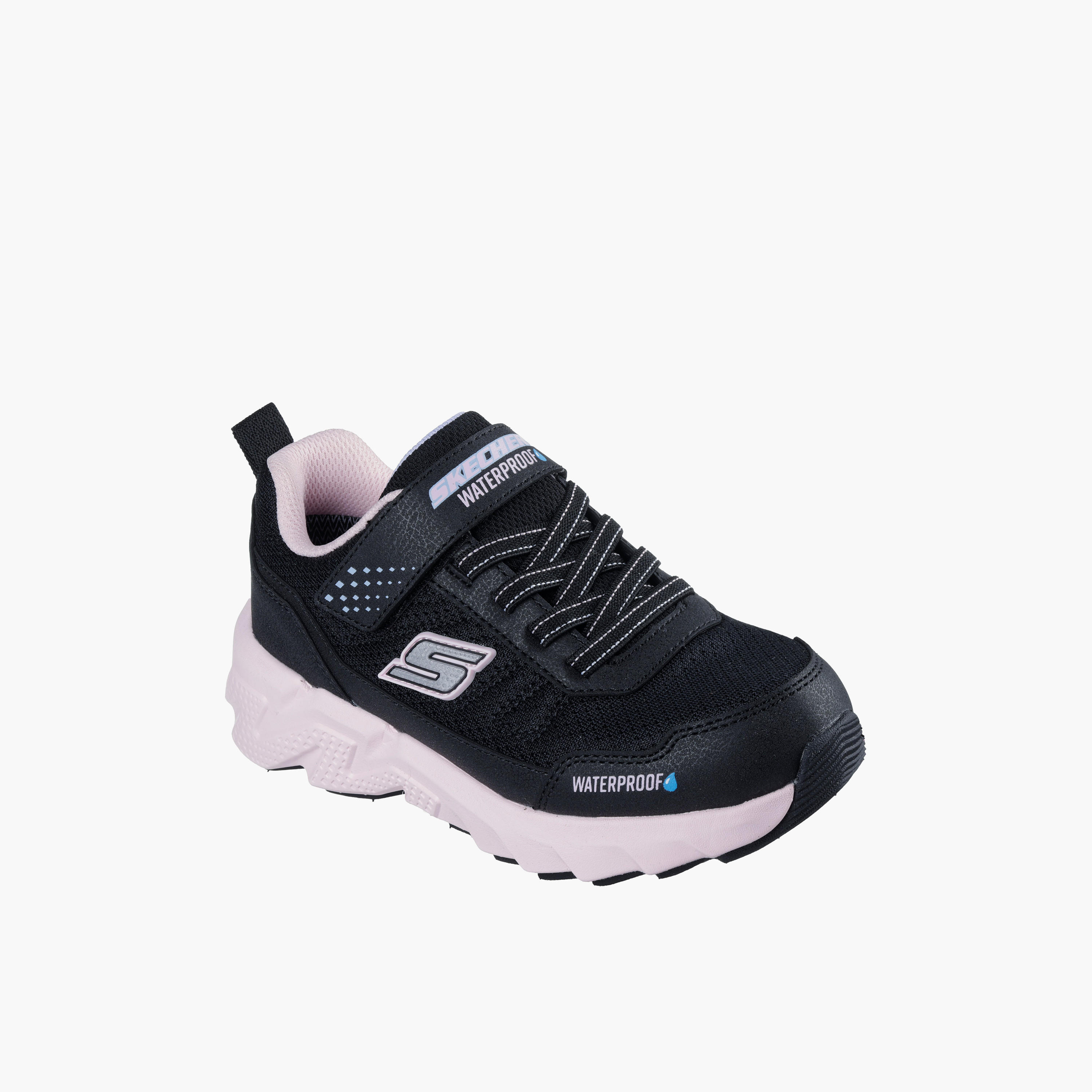 Skechers Girls Elite Sport Tread Hook & Loop Sports Shoes-girls-shoes-sports-image-1