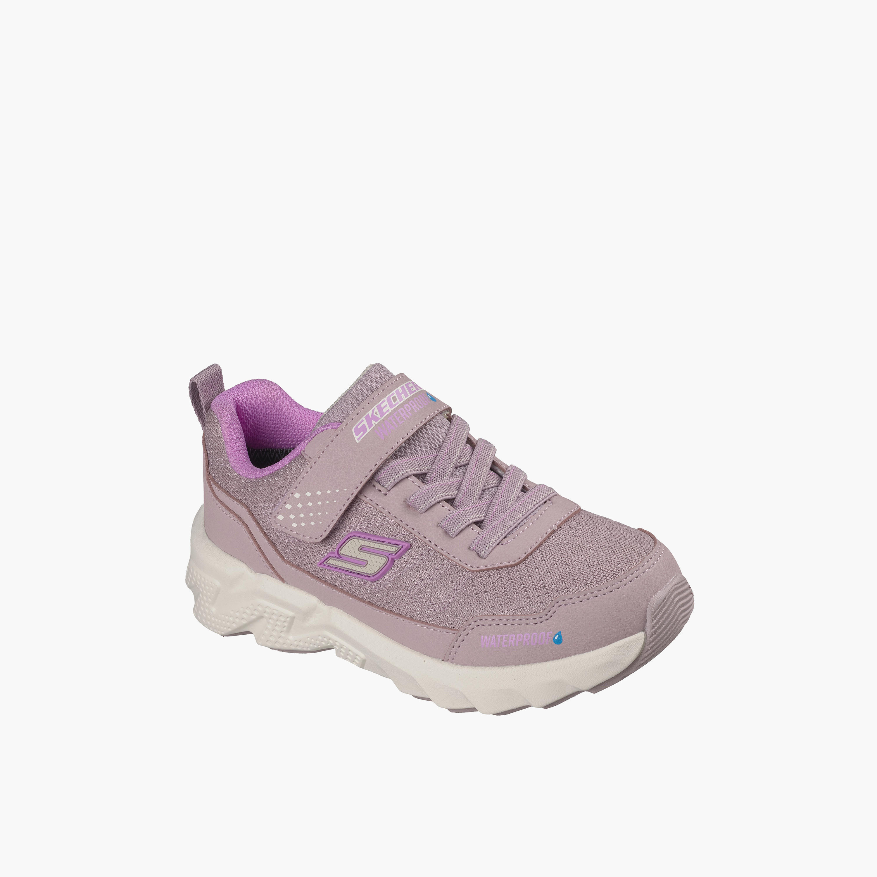 Skechers Girls Elite Sport Tread Hook & Loop Running Shoes-girls-shoes-sports-image-1