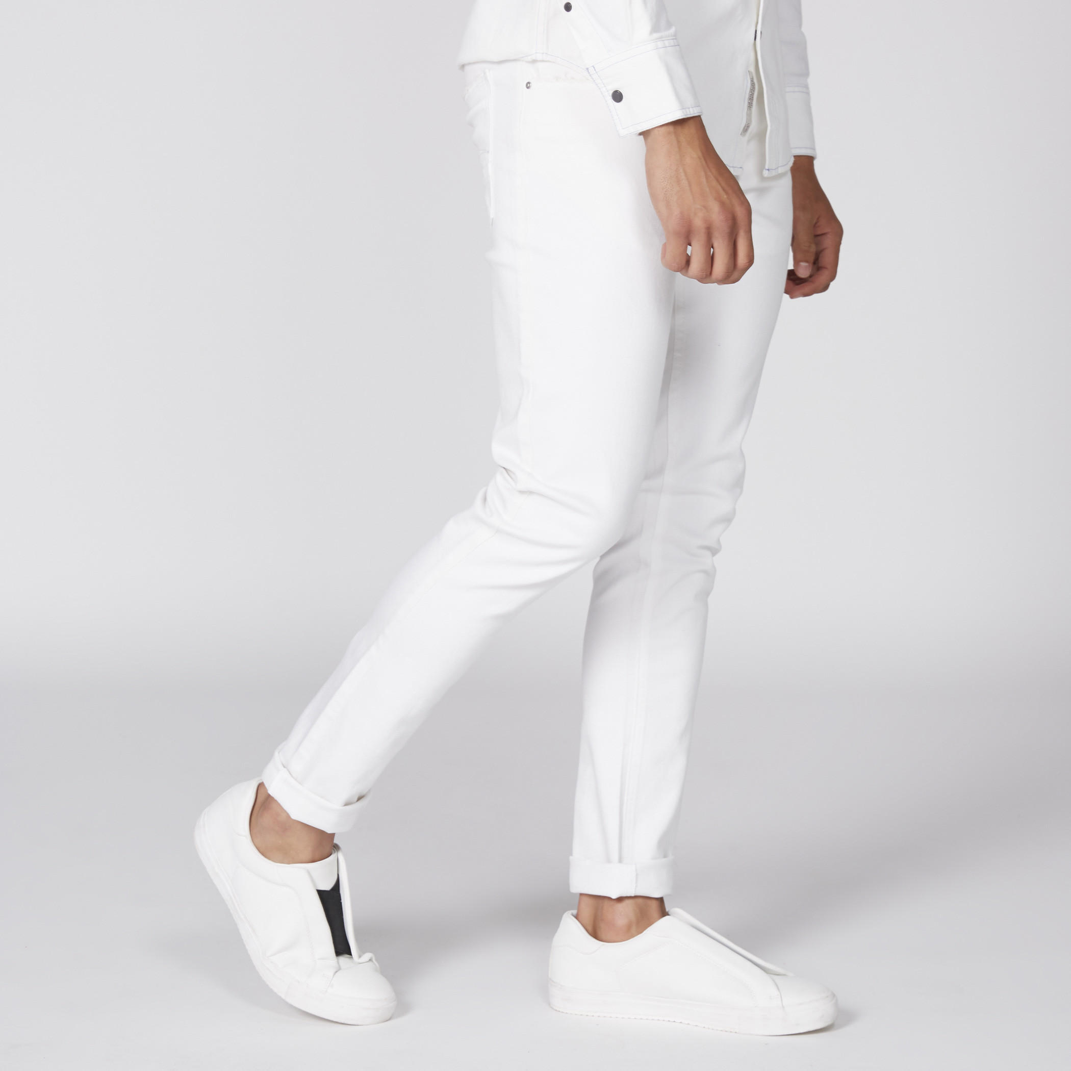 بنطال جينز طويل بزر إغلاق من لي كوبر-men-clothing-bottoms-jeans-image-3