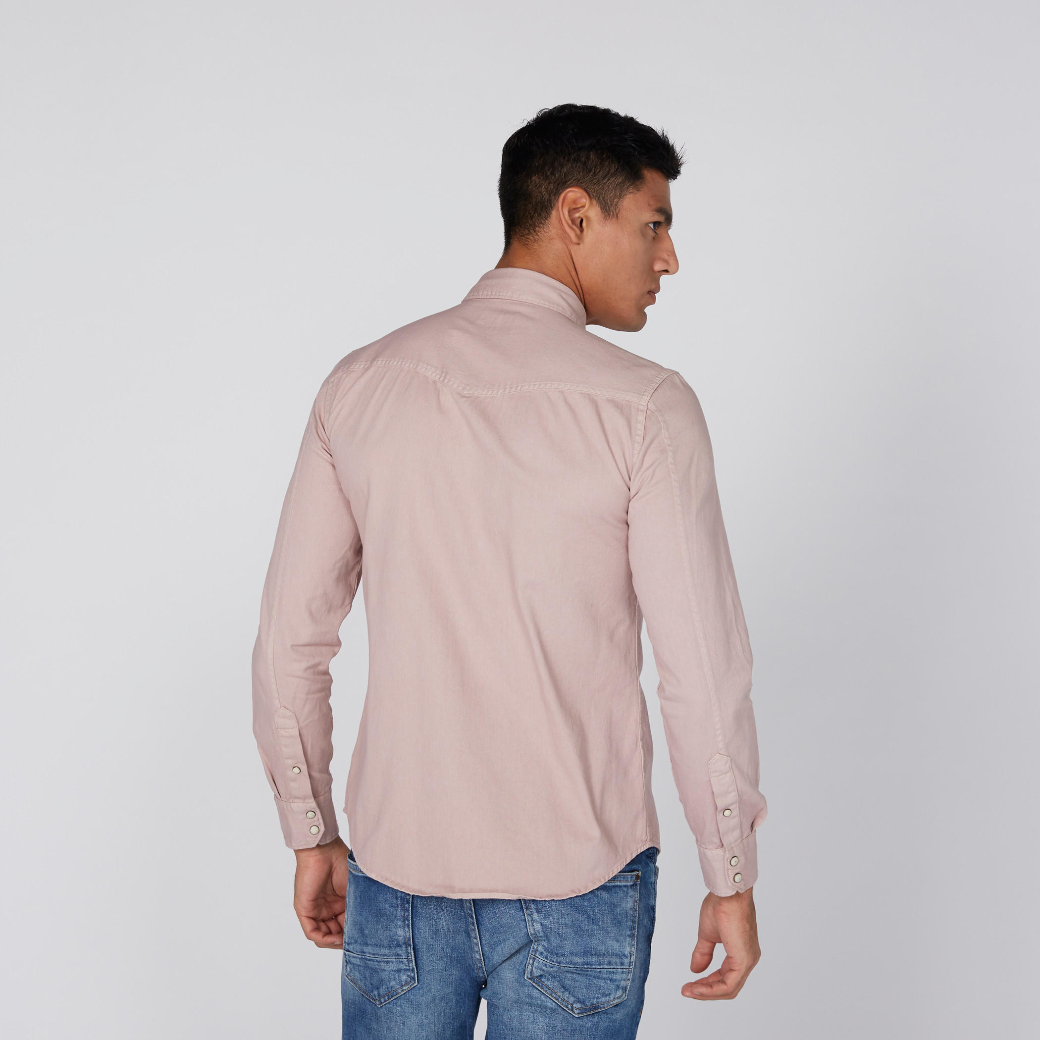 قميص بأكمام طويلة وأزرار وجيوب من لي كوبر-men-clothing-shirts-image-4